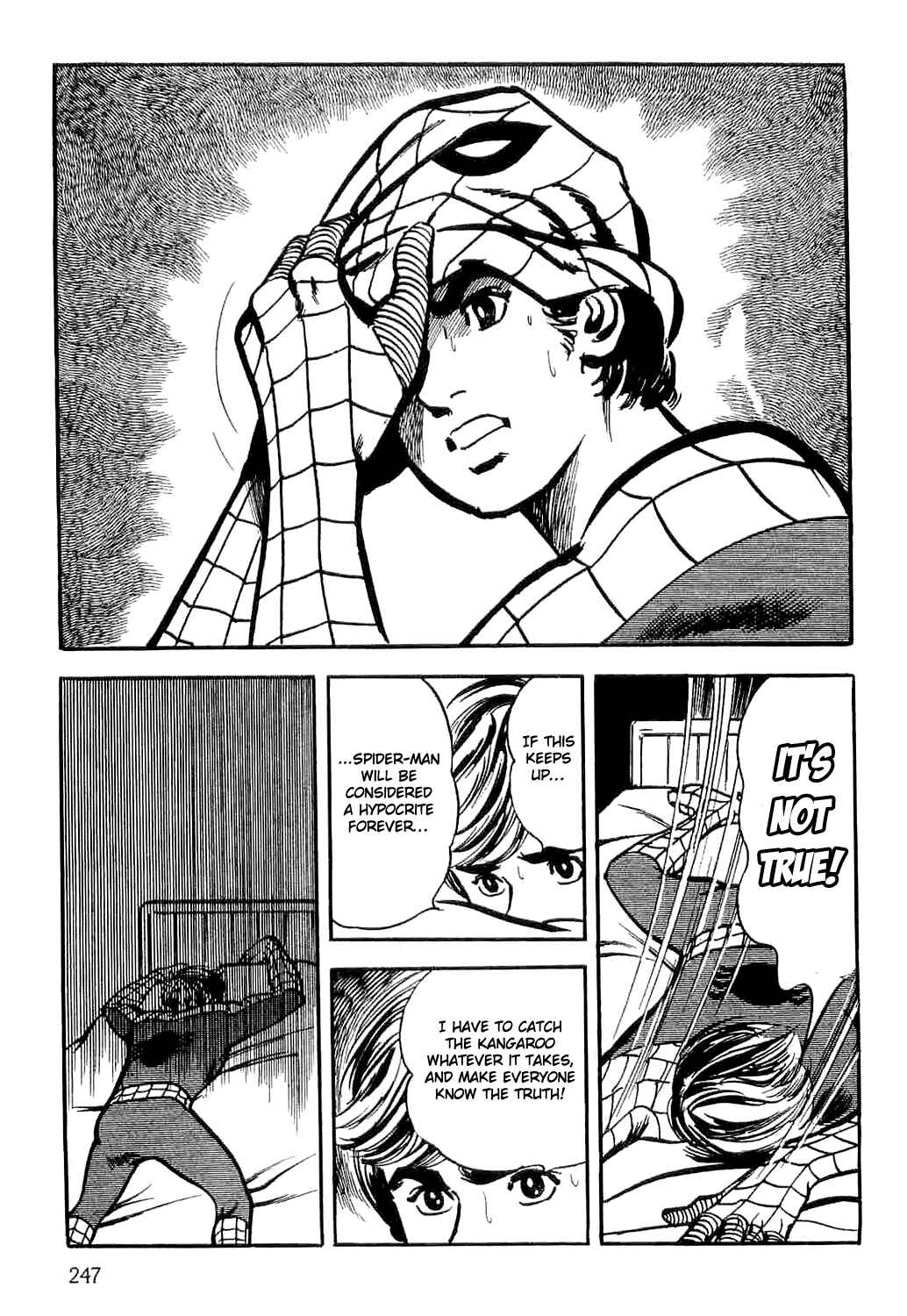 Page 35 Chapter 3 Spider-Man: The Manga