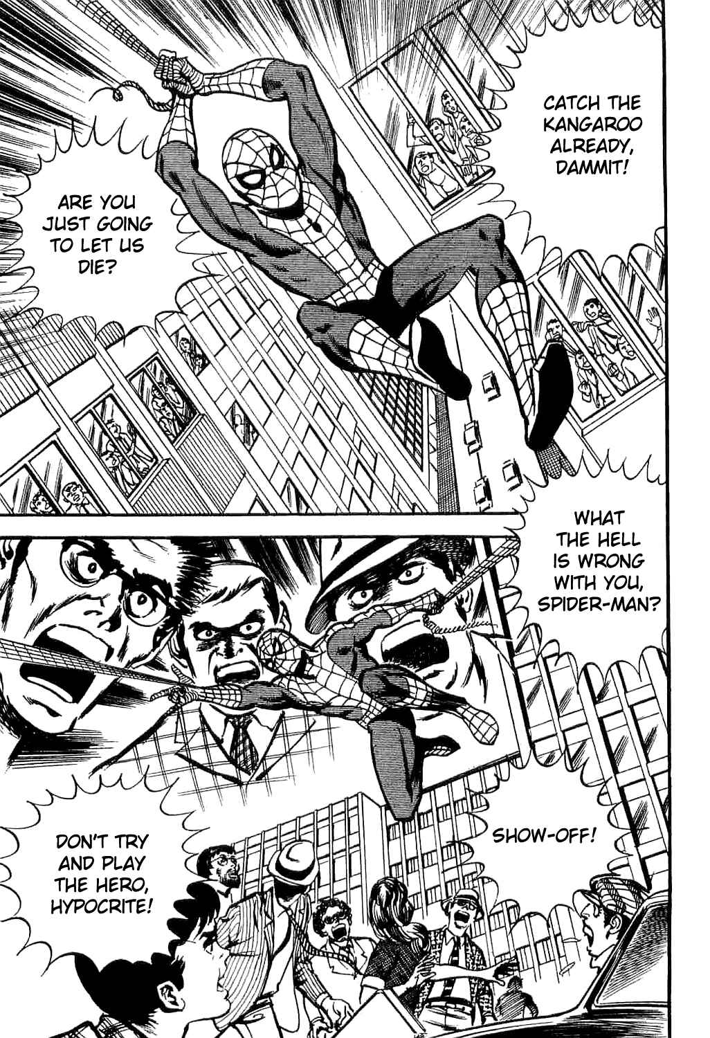 Page 62 Chapter 3 Spider-Man: The Manga
