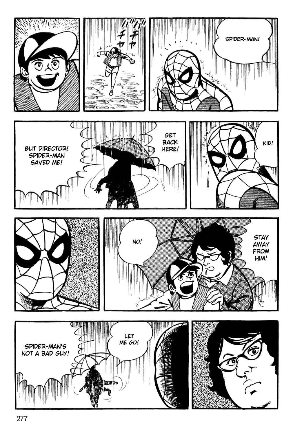 Page 64 Chapter 3 Spider-Man: The Manga