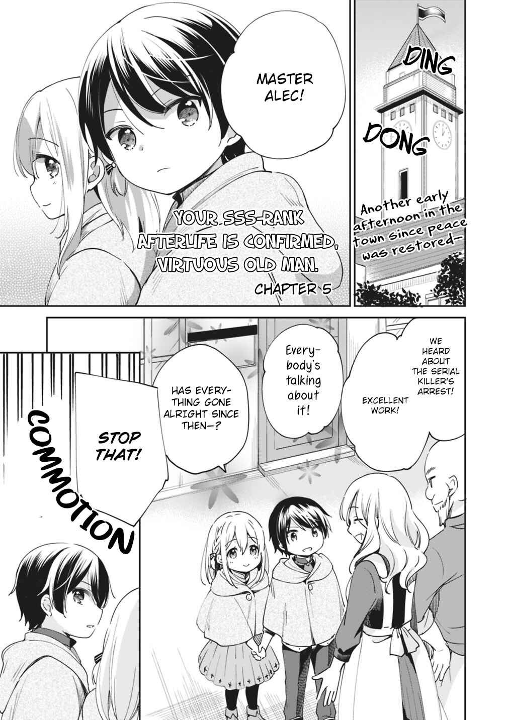 Page 1 Chapter 5 Zennin Ossan, Umarekawattara SSS Rank Jinsei ga Kakutei Shita