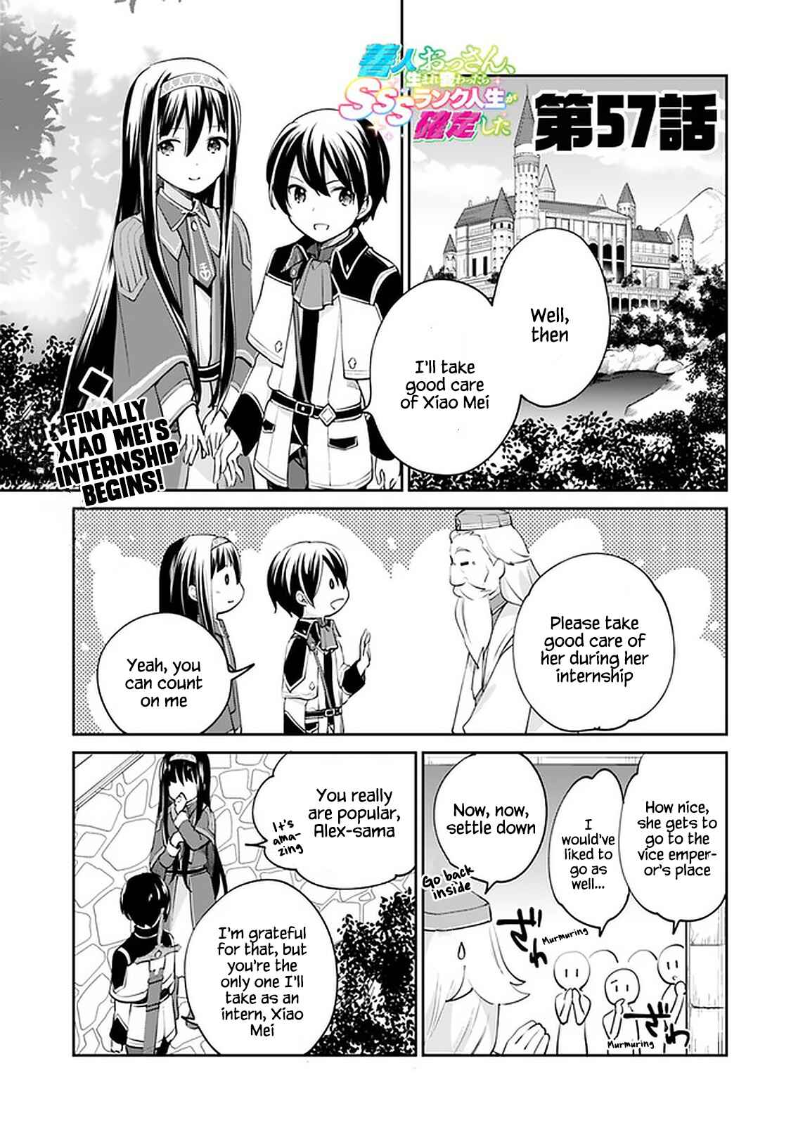 Page 1 Chapter 57 Zennin Ossan, Umarekawattara SSS Rank Jinsei ga Kakutei Shita