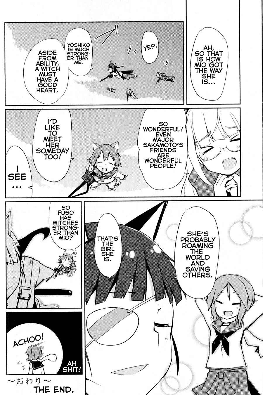Page 9 Chapter 9.5 World Witches - Contrail of Witches