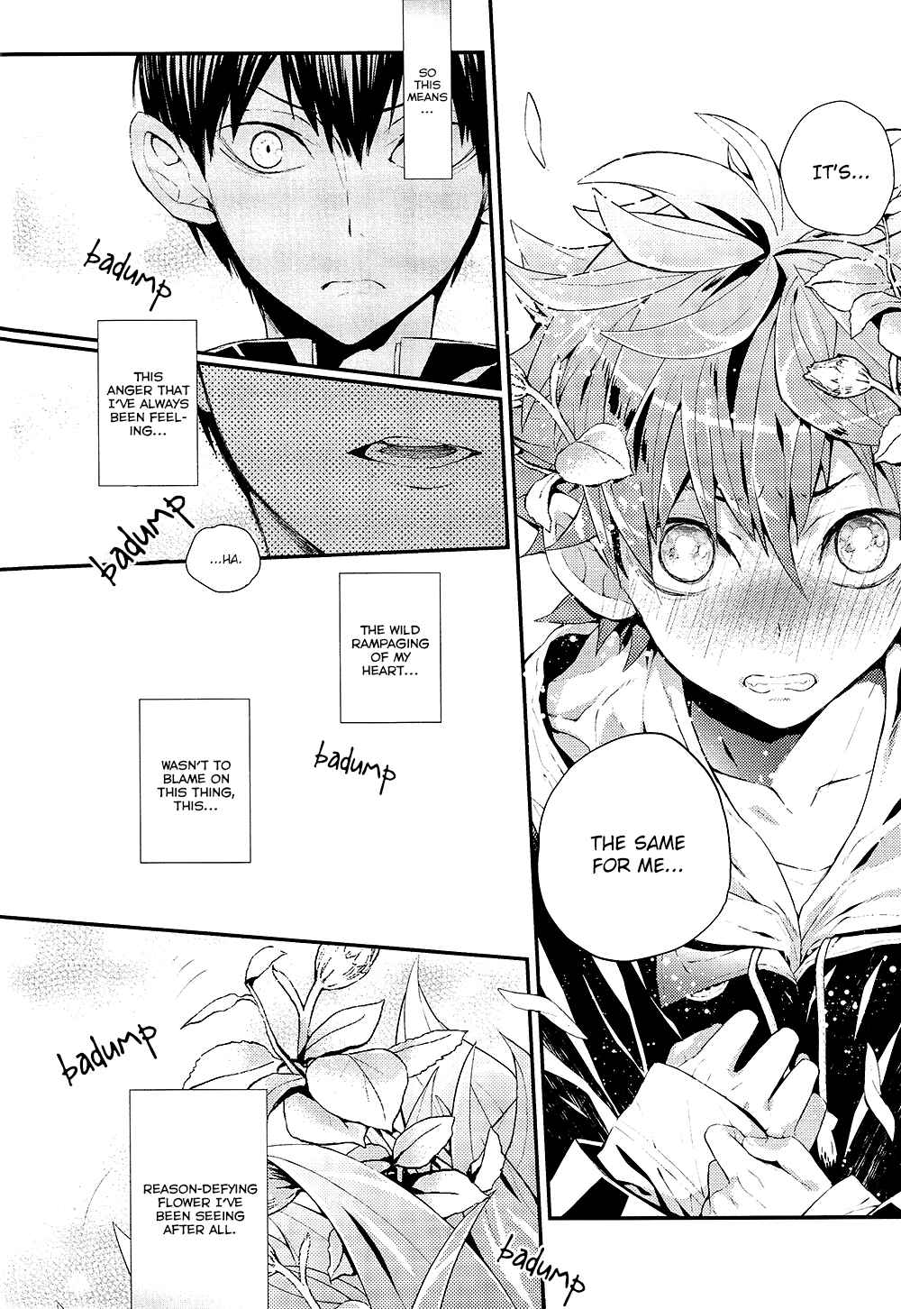 Page 25 Chapter Unknown_3490 Haikyuu!! - Hana to Mitsubachi (Doujinshi)