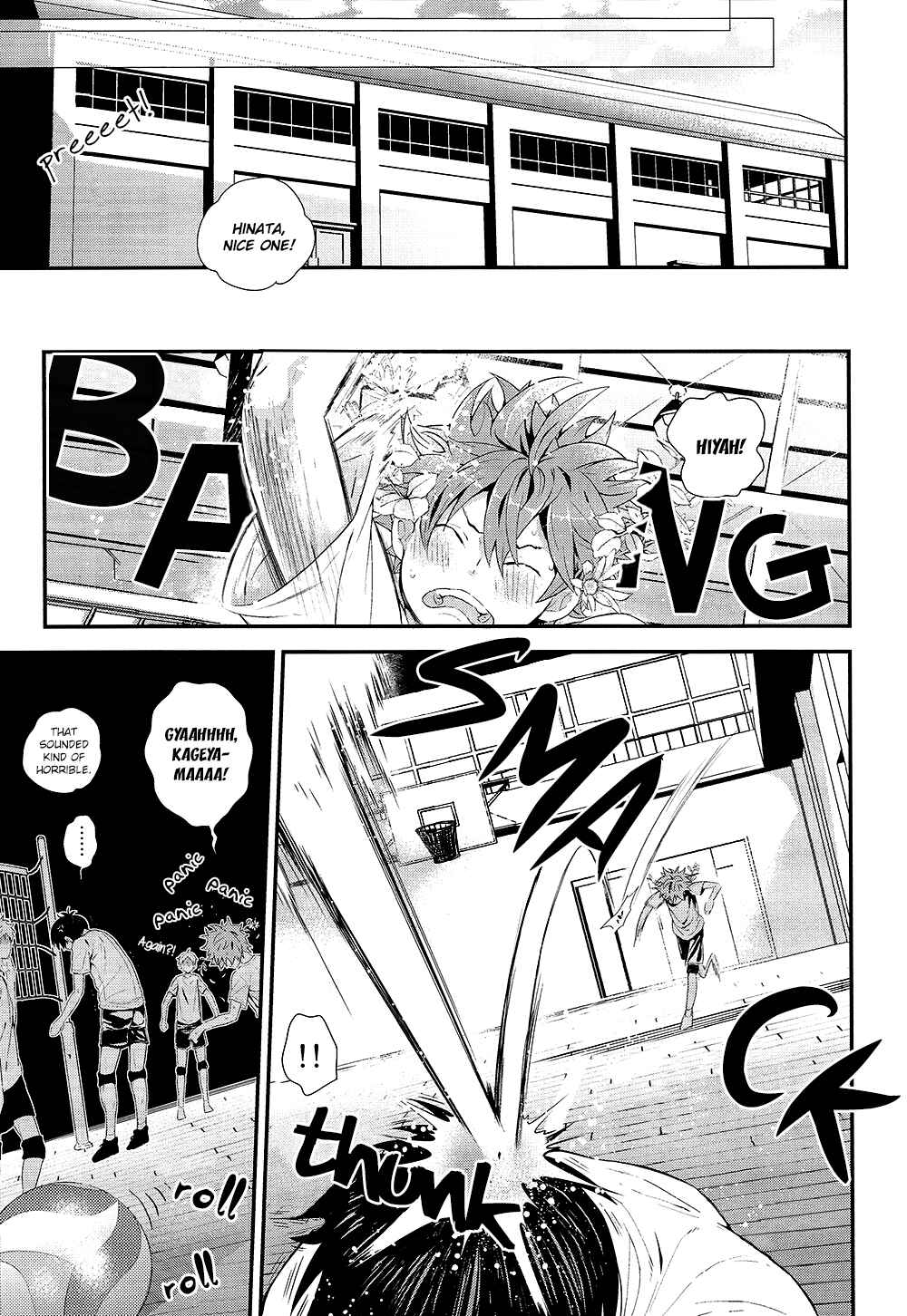 Page 33 Chapter Unknown_3490 Haikyuu!! - Hana to Mitsubachi (Doujinshi)