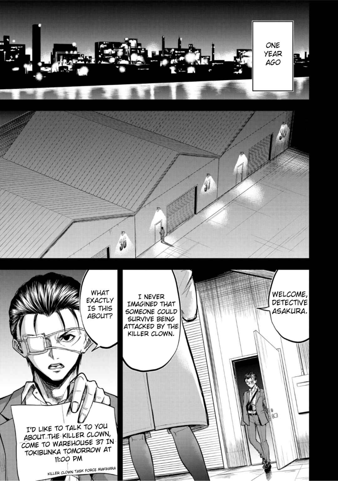 Page 1 Chapter 7 Satsujin Piero no Shitsumon