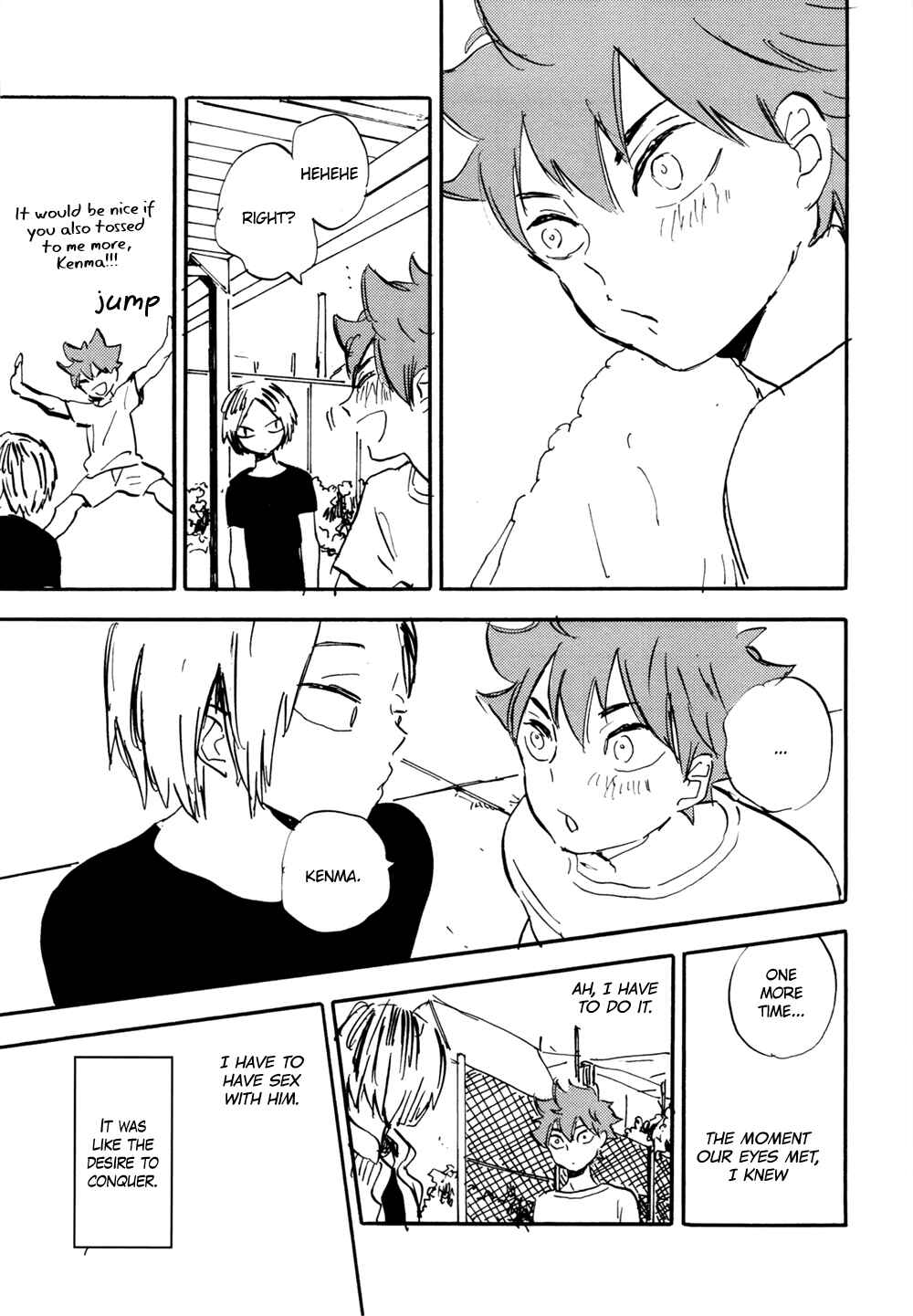 Page 9 Chapter Unknown_0b2a Haikyu!! - Omae no S (Doujinshi)