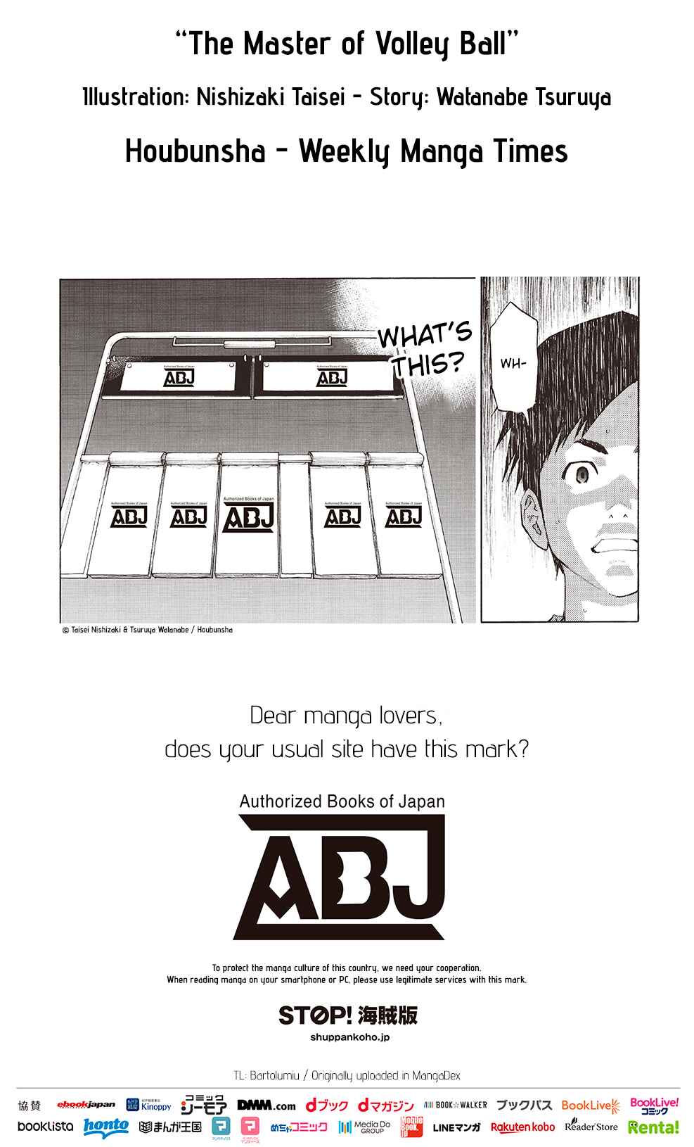 Page 1 Chapter 9 Character Collaborations with ABJ mark!