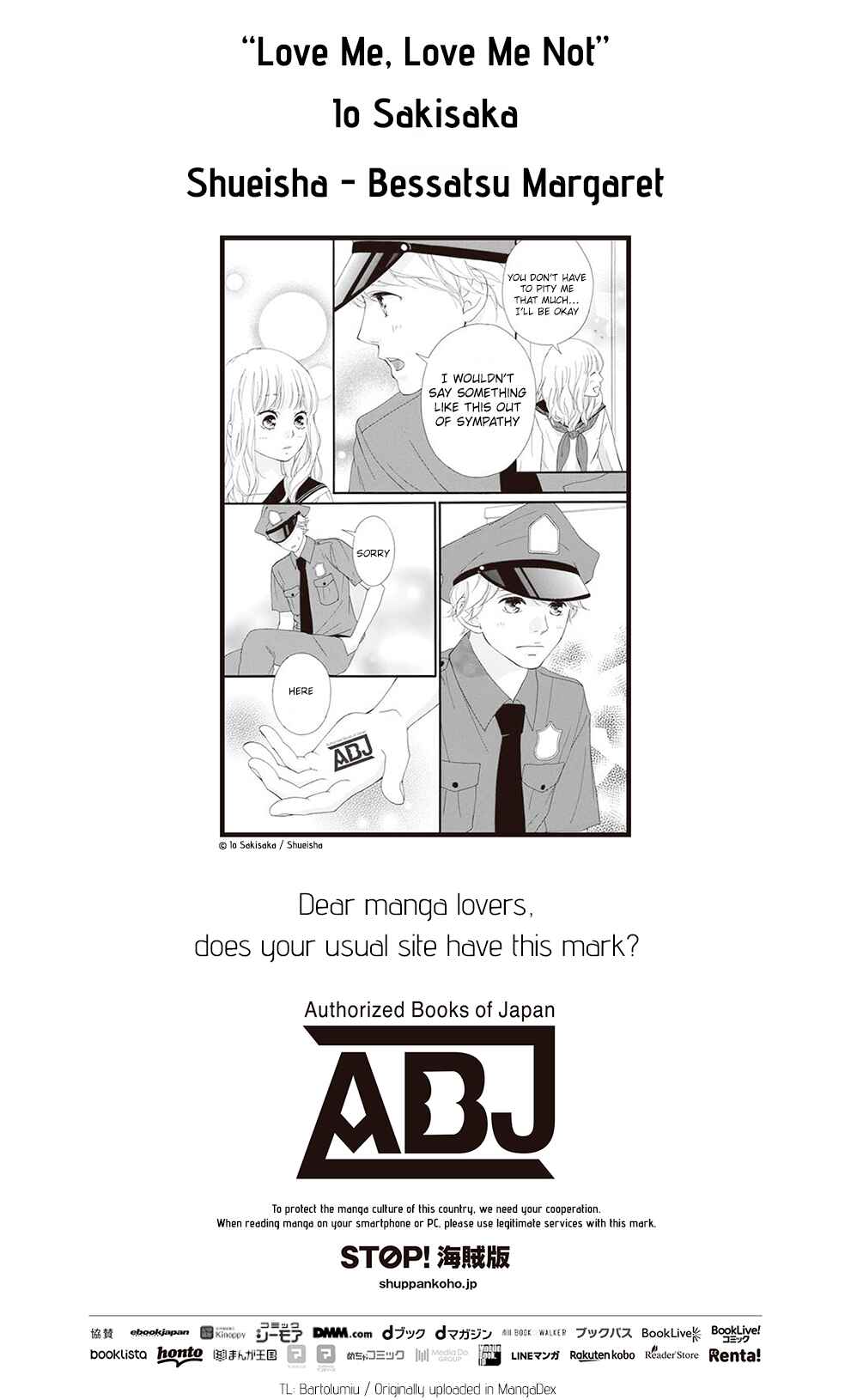 Page 1 Chapter 8 Character Collaborations with ABJ mark!