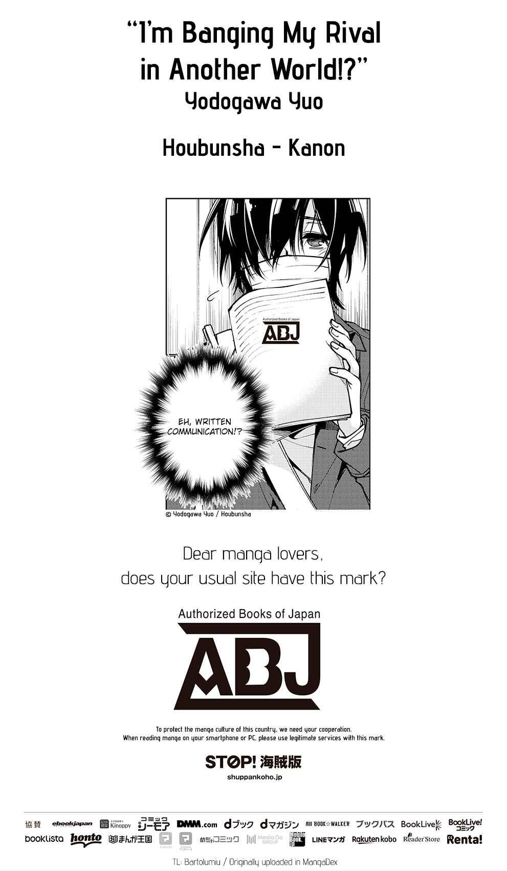 Page 1 Chapter 3 Character Collaborations with ABJ mark!