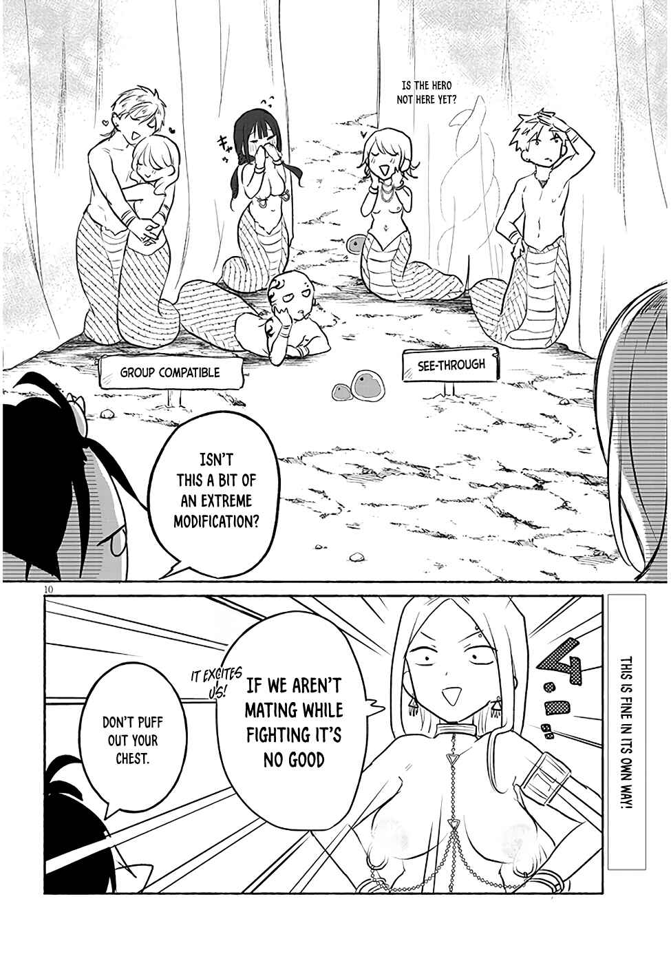 Page 10 Chapter 29 Genkai Dungeon no Hanshoku Jijou