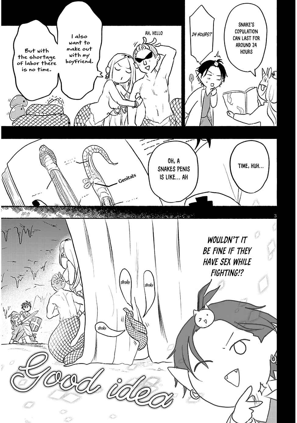 Page 3 Chapter 29 Genkai Dungeon no Hanshoku Jijou
