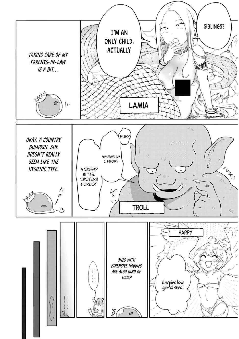 Page 6 Chapter 6 Genkai Dungeon no Hanshoku Jijou