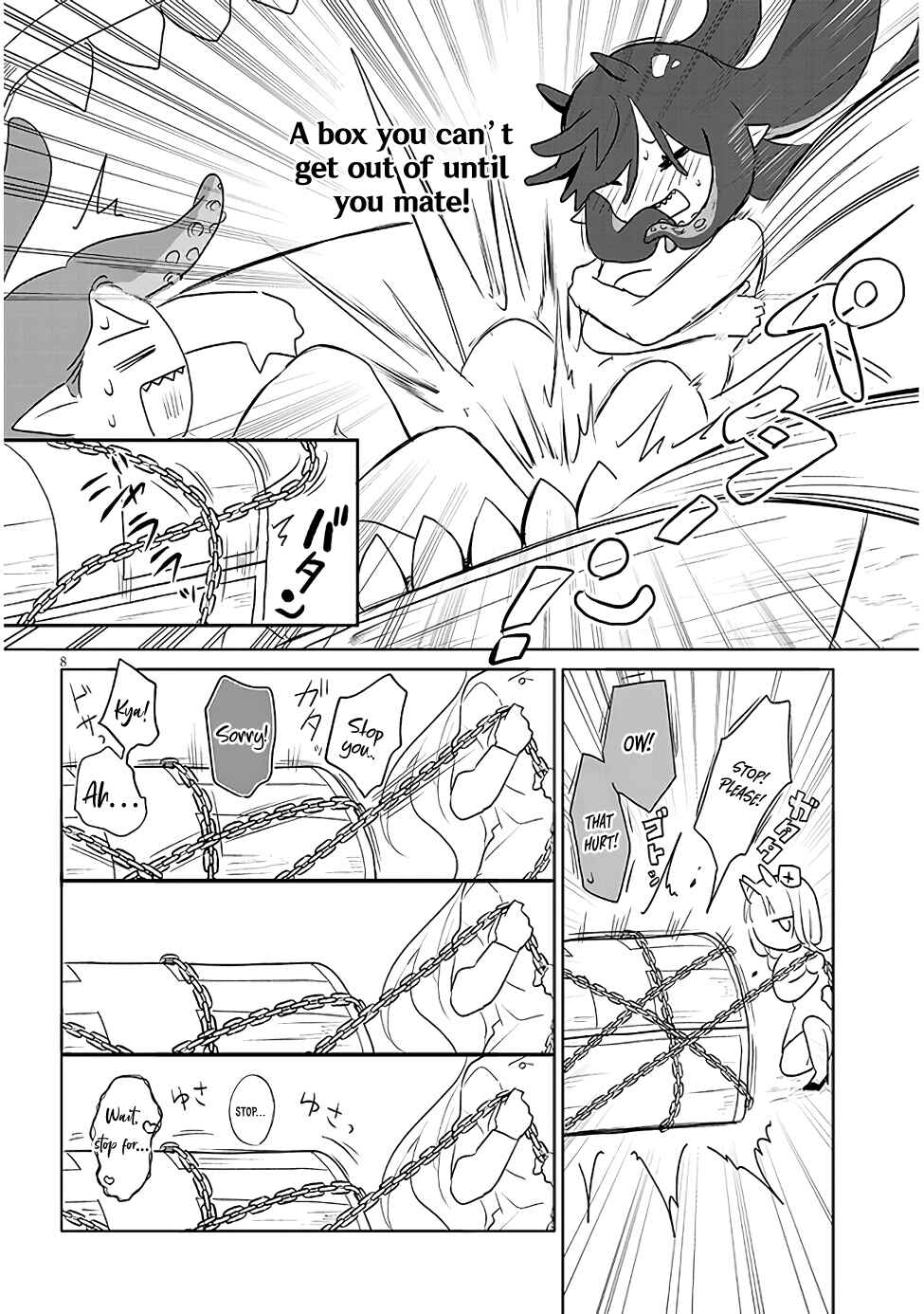 Page 8 Chapter 26 Genkai Dungeon no Hanshoku Jijou