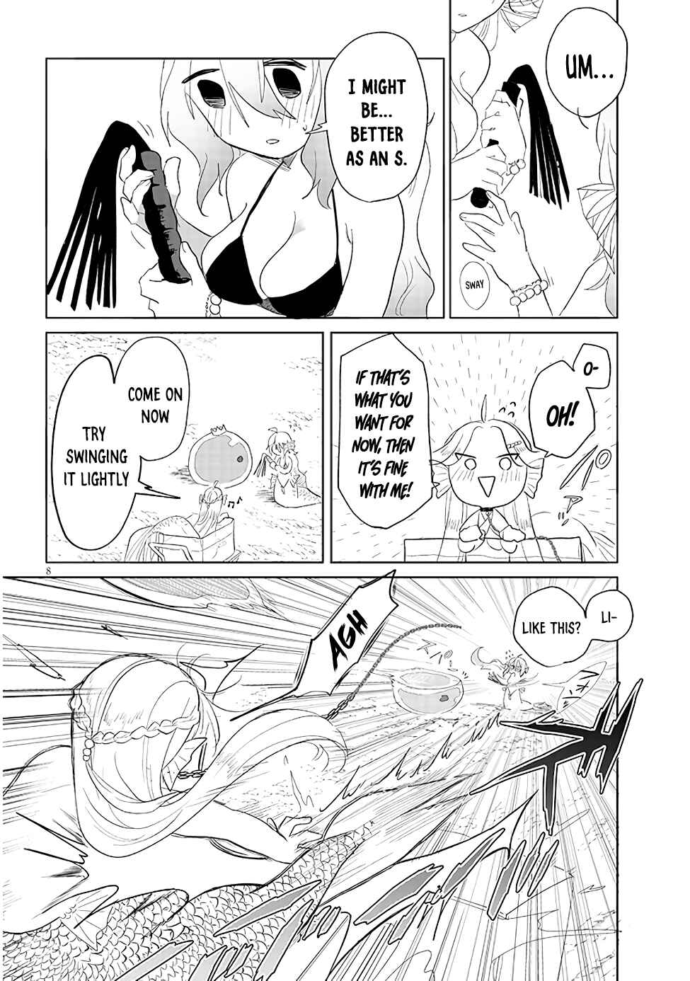 Page 8 Chapter 21 Genkai Dungeon no Hanshoku Jijou