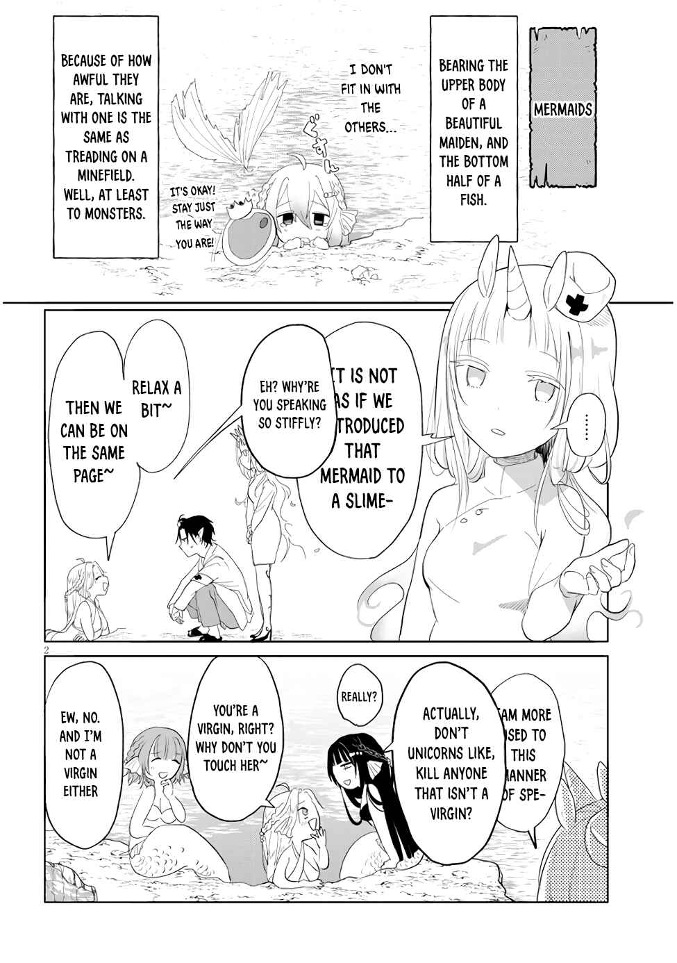 Page 2 Chapter 7 Genkai Dungeon no Hanshoku Jijou