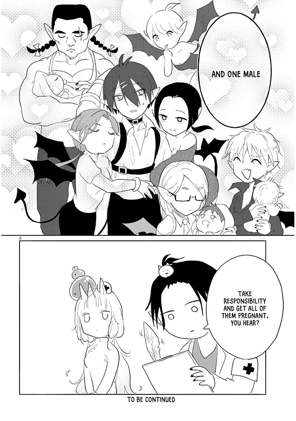 Page 8 Chapter 16 Genkai Dungeon no Hanshoku Jijou