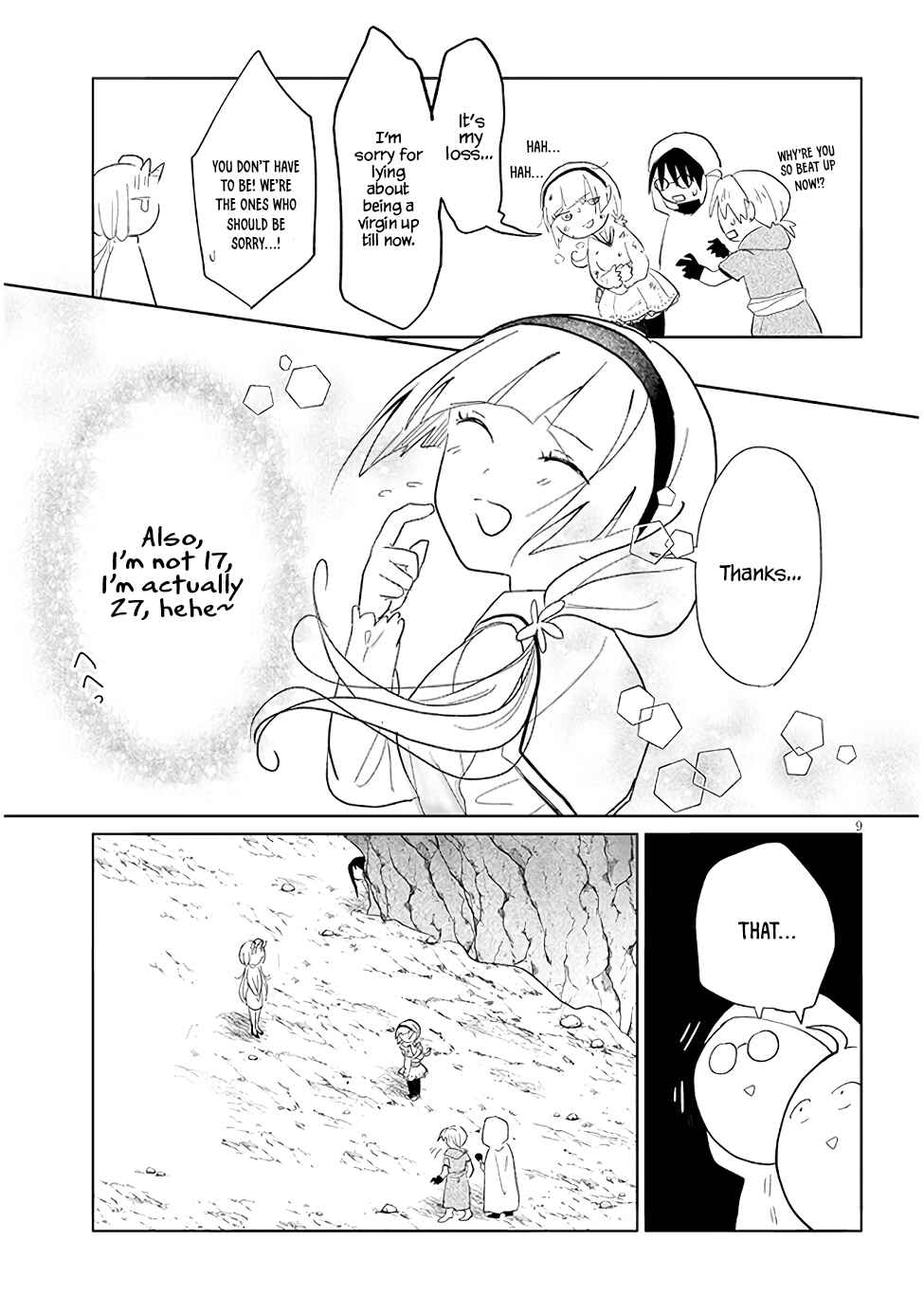 Page 9 Chapter 14 Genkai Dungeon no Hanshoku Jijou