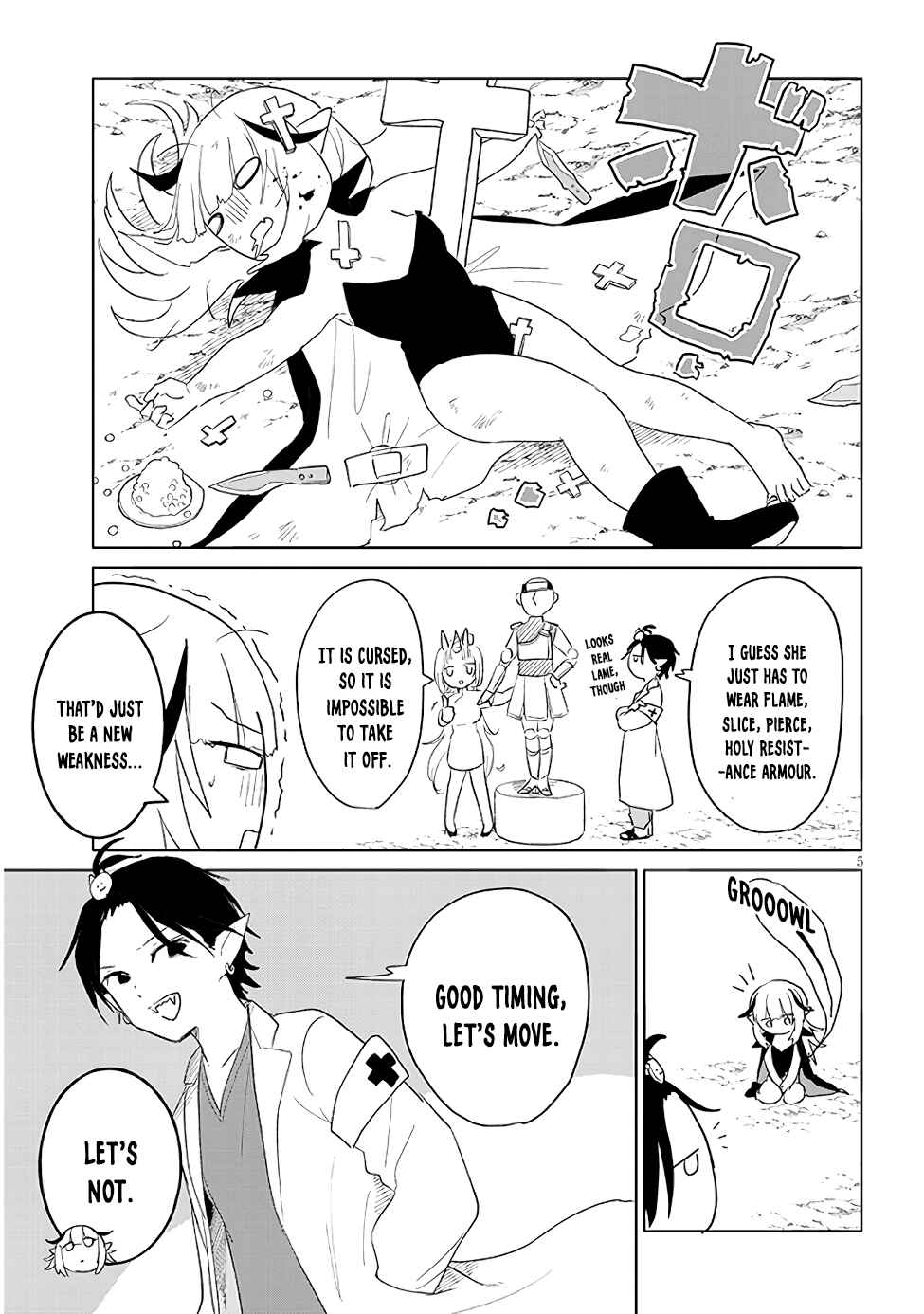 Page 5 Chapter 22 Genkai Dungeon no Hanshoku Jijou