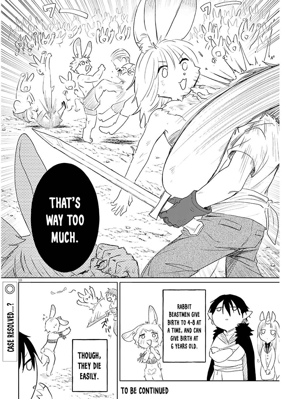 Page 10 Chapter 23 Genkai Dungeon no Hanshoku Jijou