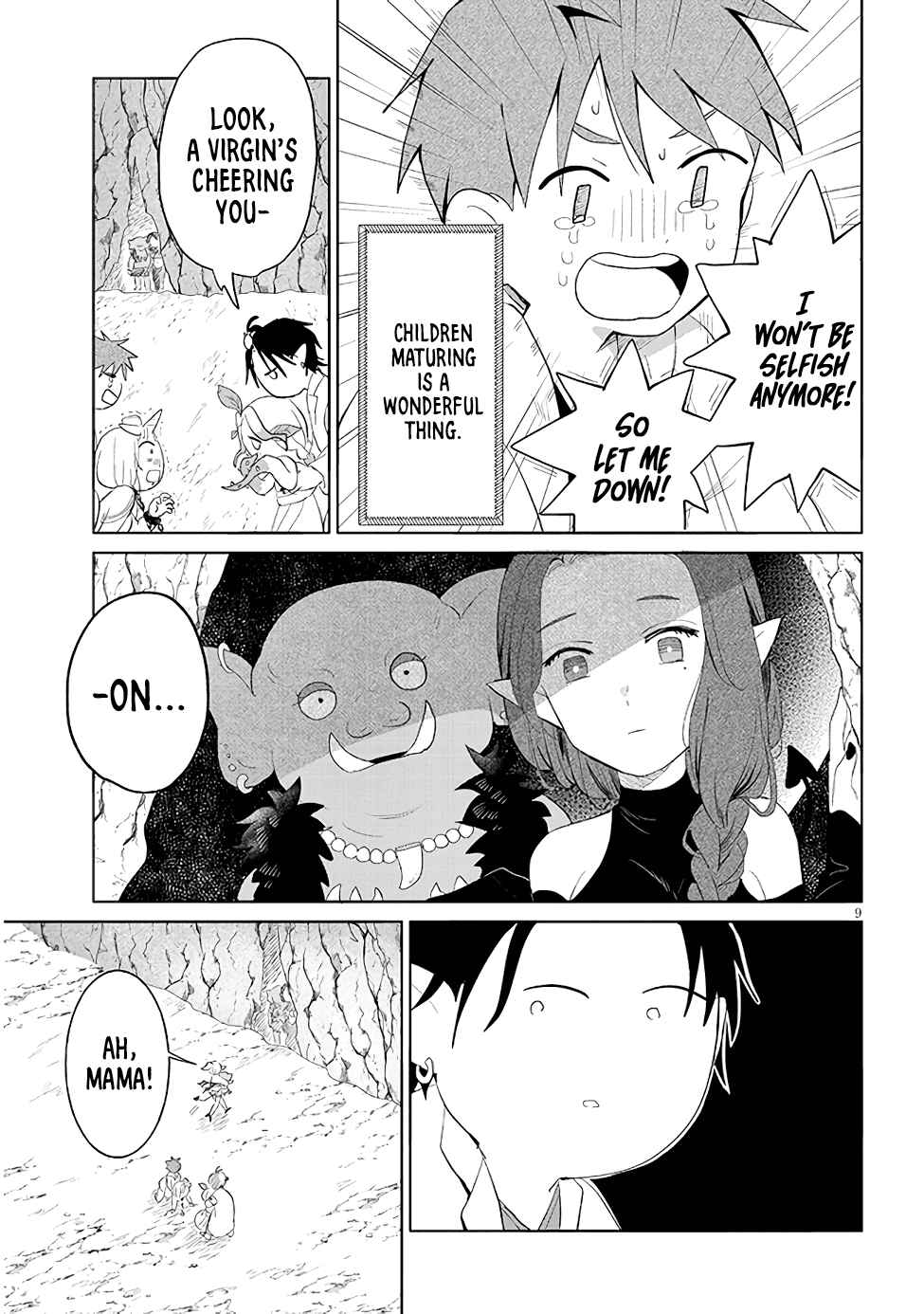 Page 9 Chapter 17 Genkai Dungeon no Hanshoku Jijou