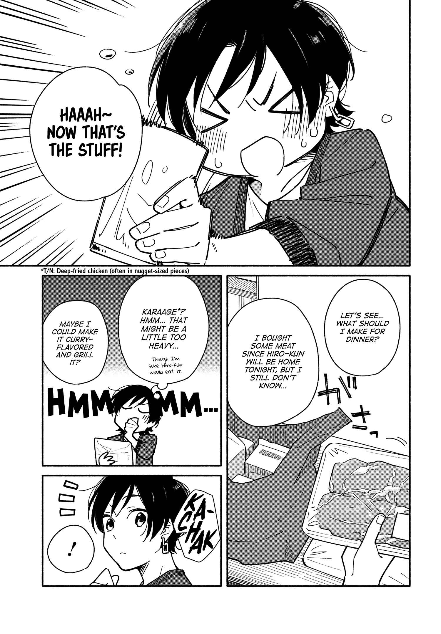 Page 7 Chapter 9 Aikagi-kun to Shiawase Gohan