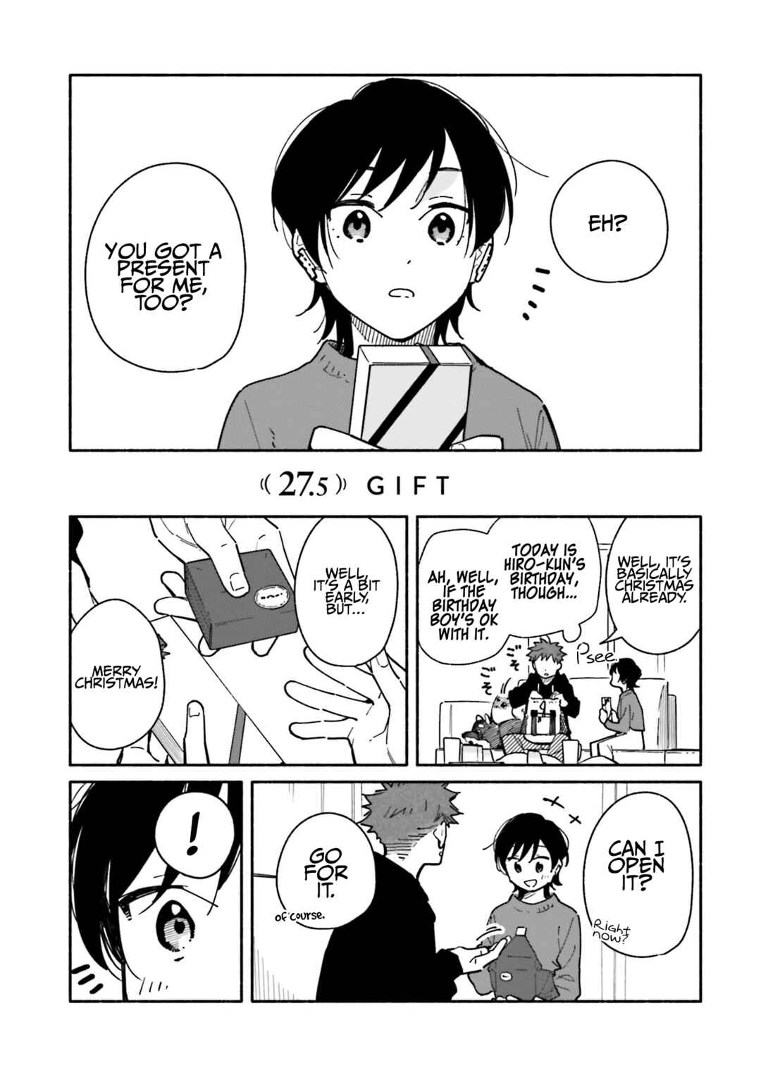 Page 1 Chapter 27.5 Aikagi-kun to Shiawase Gohan