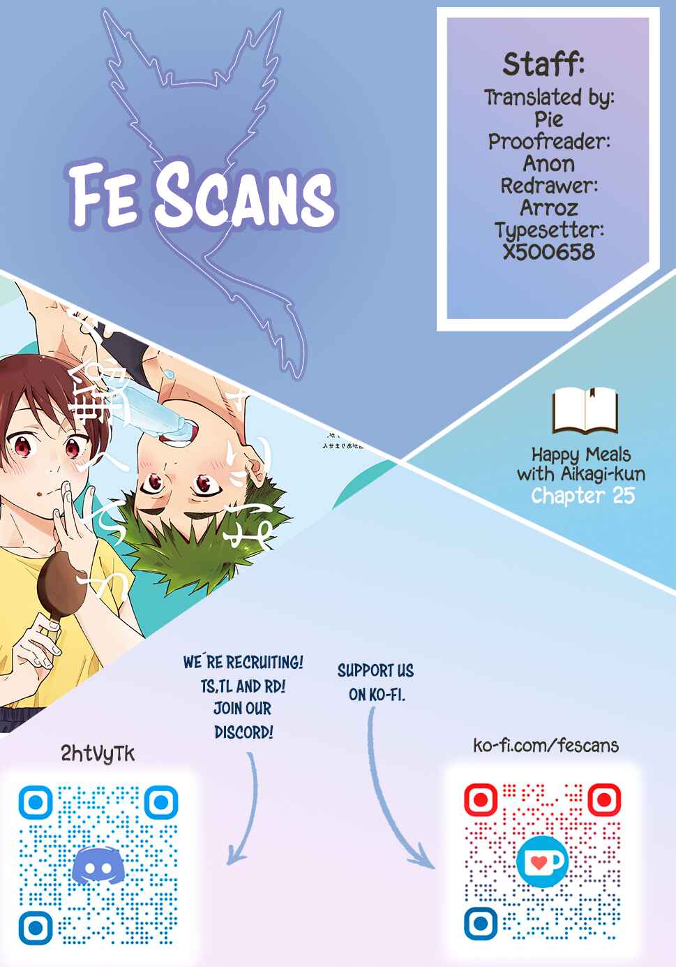 Page 1 Chapter 25 Aikagi-kun to Shiawase Gohan
