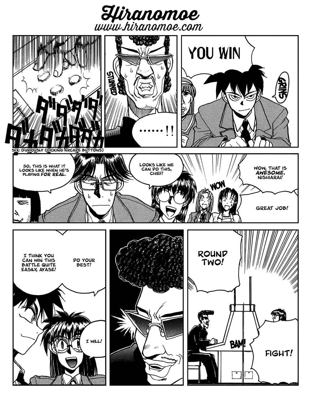 Page 6 Chapter 12 Proceed!! Seigaku Computer Research Department