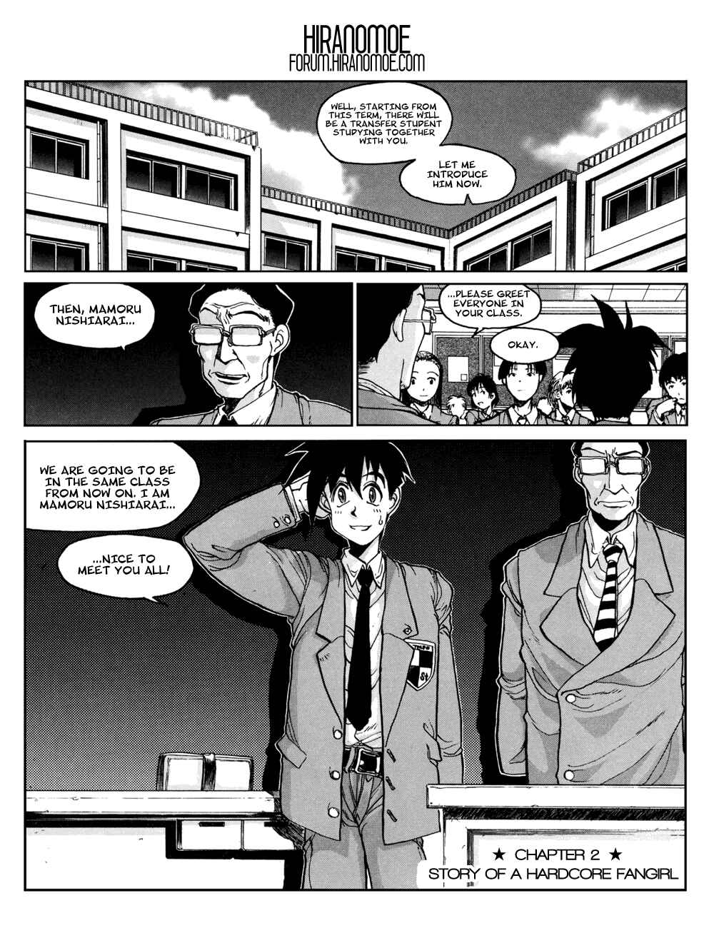 Page 1 Chapter 2 Proceed!! Seigaku Computer Research Department