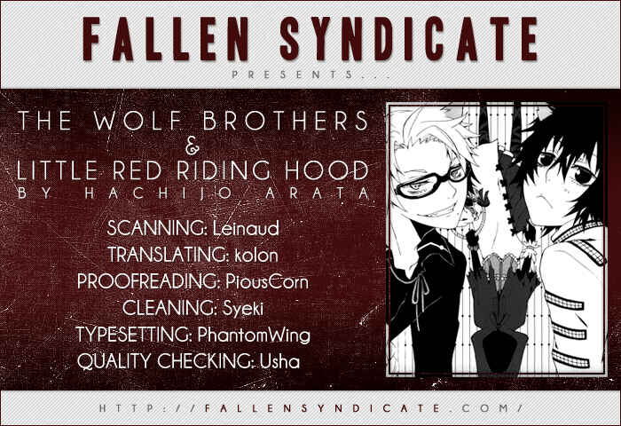 Page 1 Chapter Unknown_2dfd The Wolf Brothers and Little Red Riding Hood