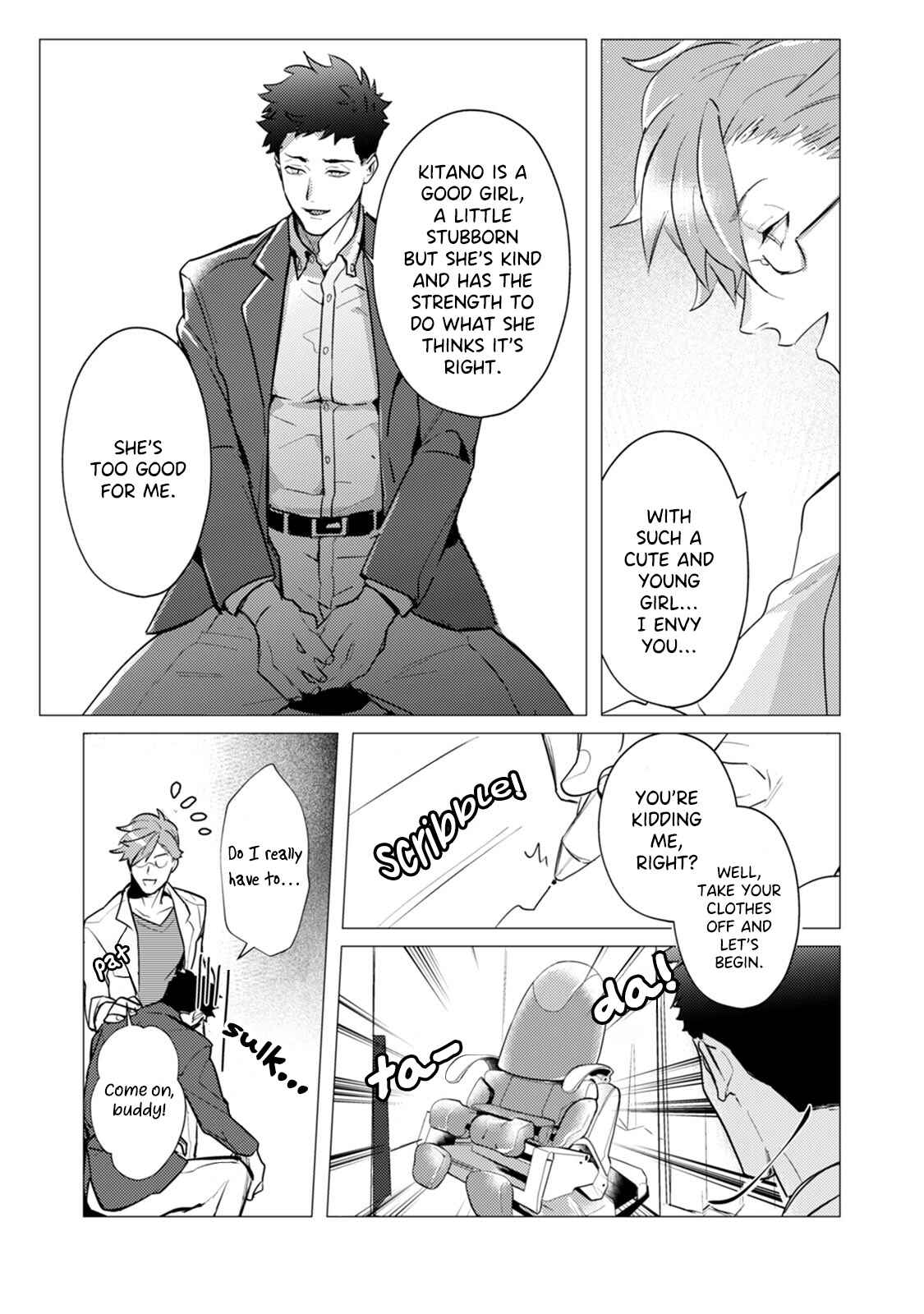 Page 15 Chapter 3 Alpha no JK Dakedo Konyakusha ga Omega no Sensei de Asoko ga Taihendesu