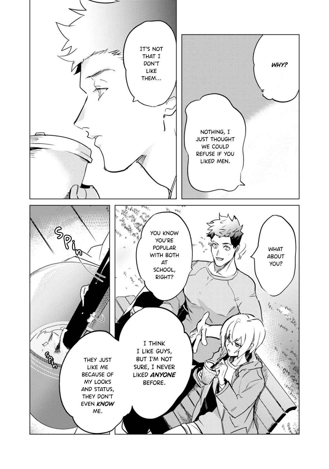 Page 13 Chapter 2 Alpha no JK Dakedo Konyakusha ga Omega no Sensei de Asoko ga Taihendesu