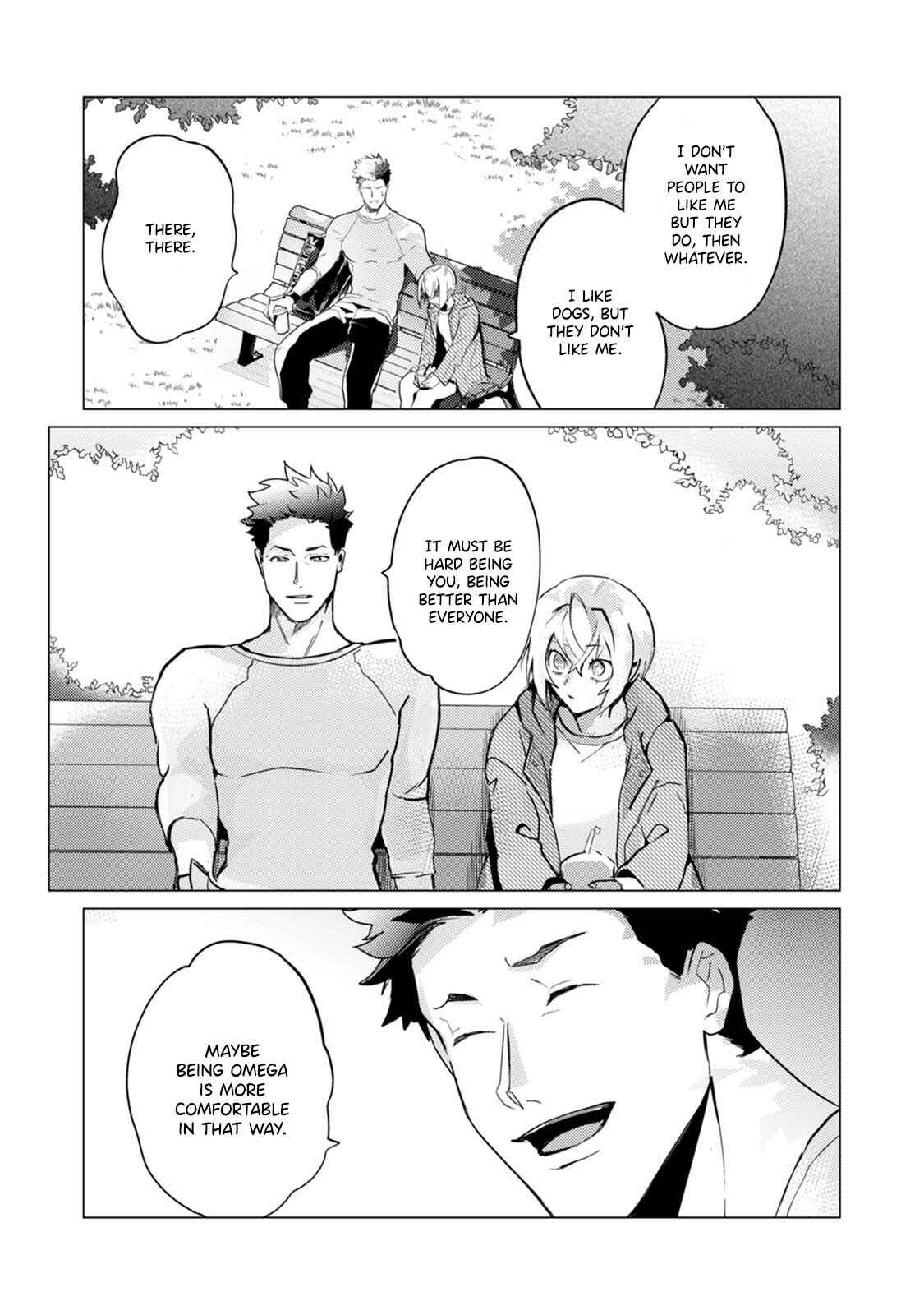 Page 14 Chapter 2 Alpha no JK Dakedo Konyakusha ga Omega no Sensei de Asoko ga Taihendesu