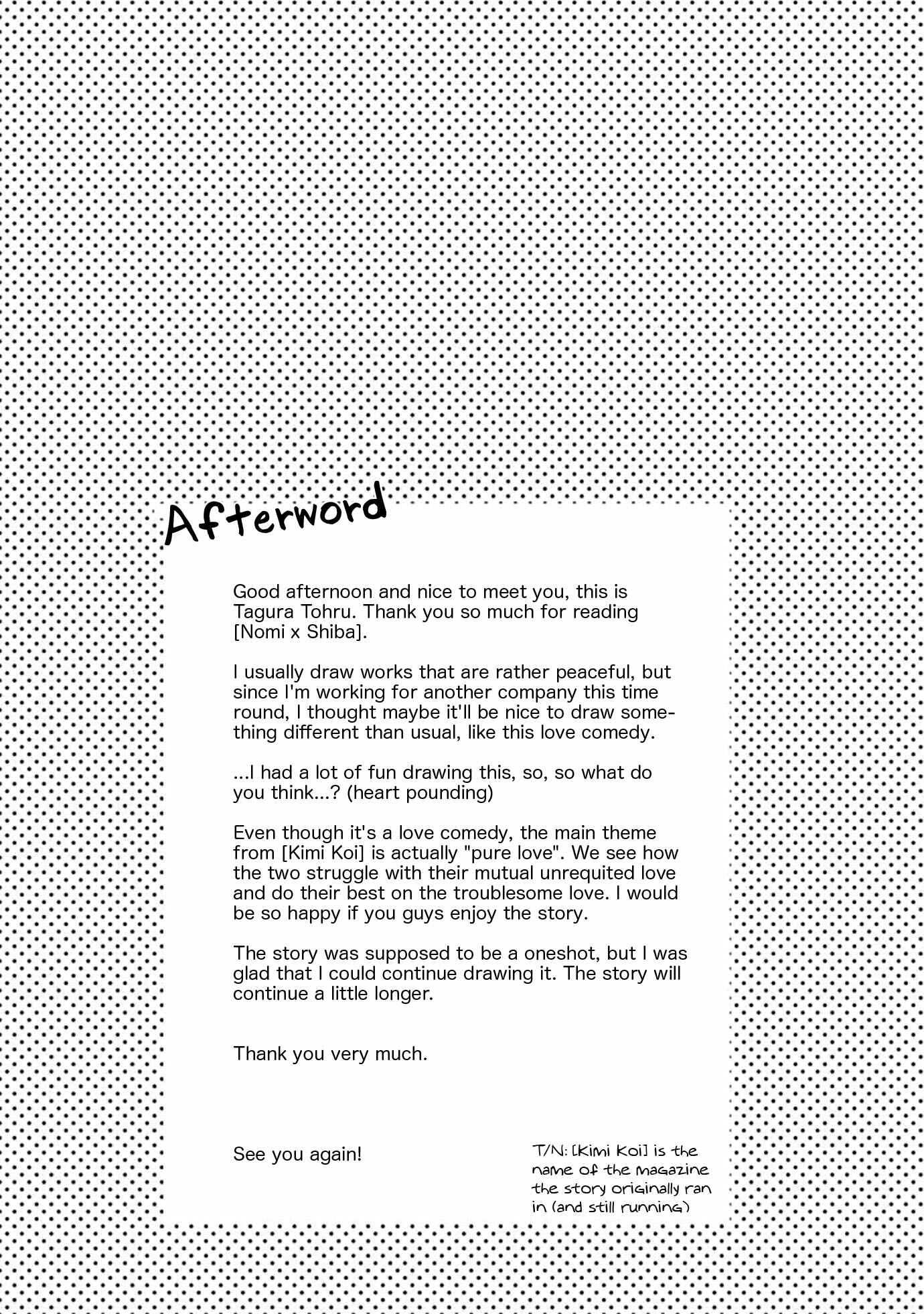 Page 66 Chapter 4 Nomi x Shiba