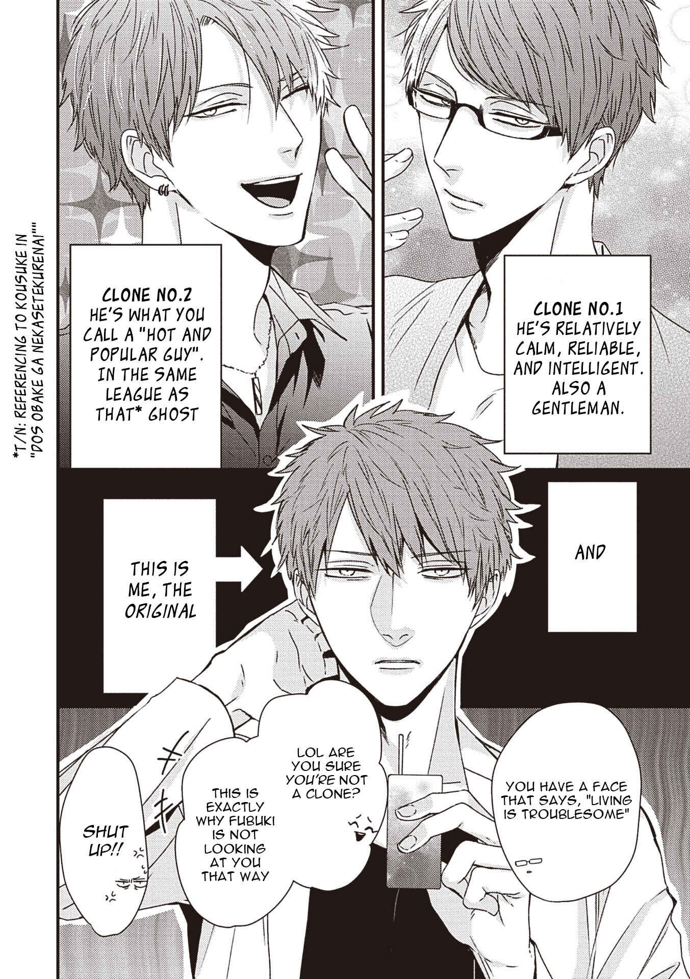 Page 8 Chapter 1 Fukusuu Mobure BL (Anthology)