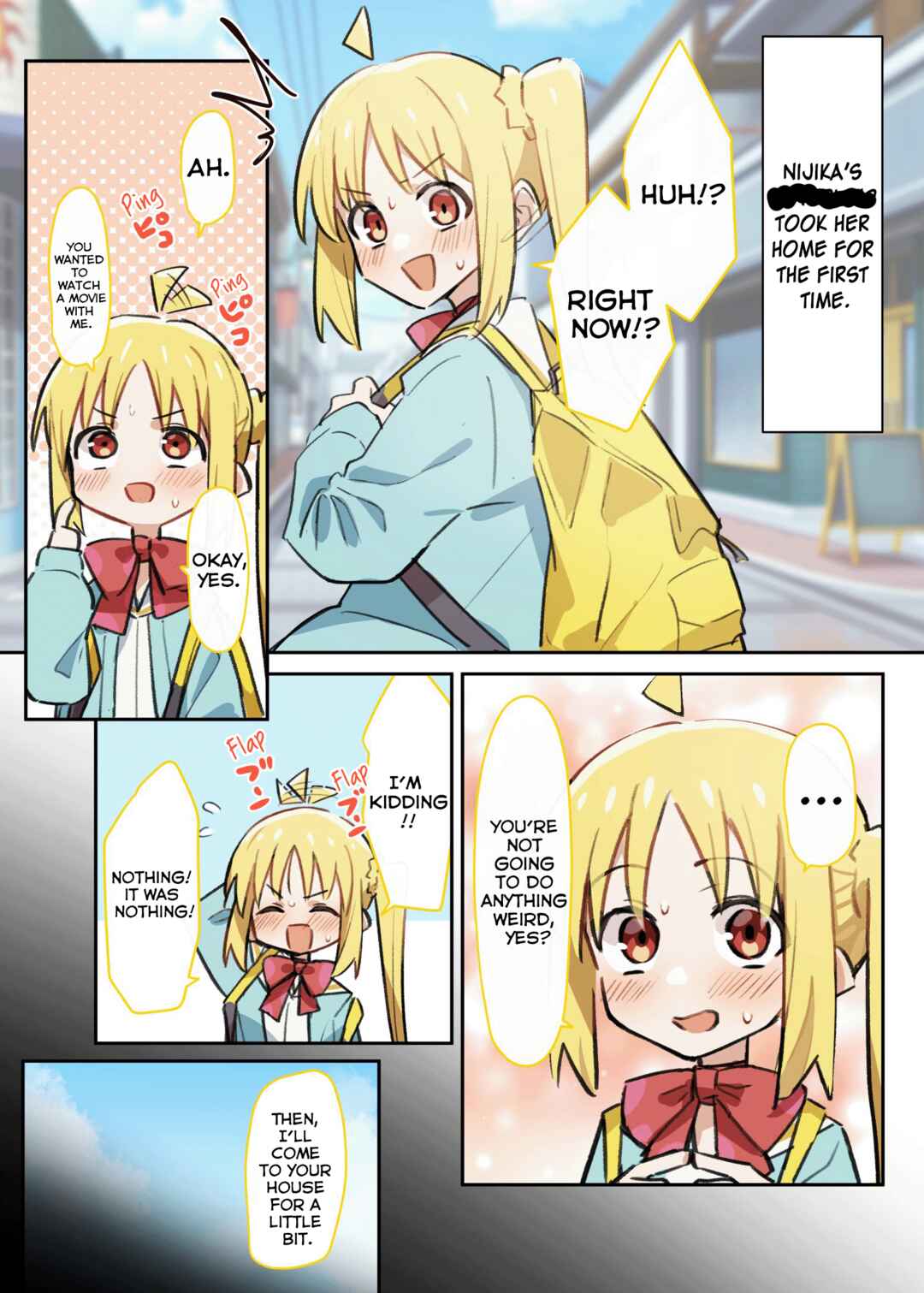 Page 1 Chapter Unknown_faaa Bocchi the Rock! - Manzara... (Doujinshi)