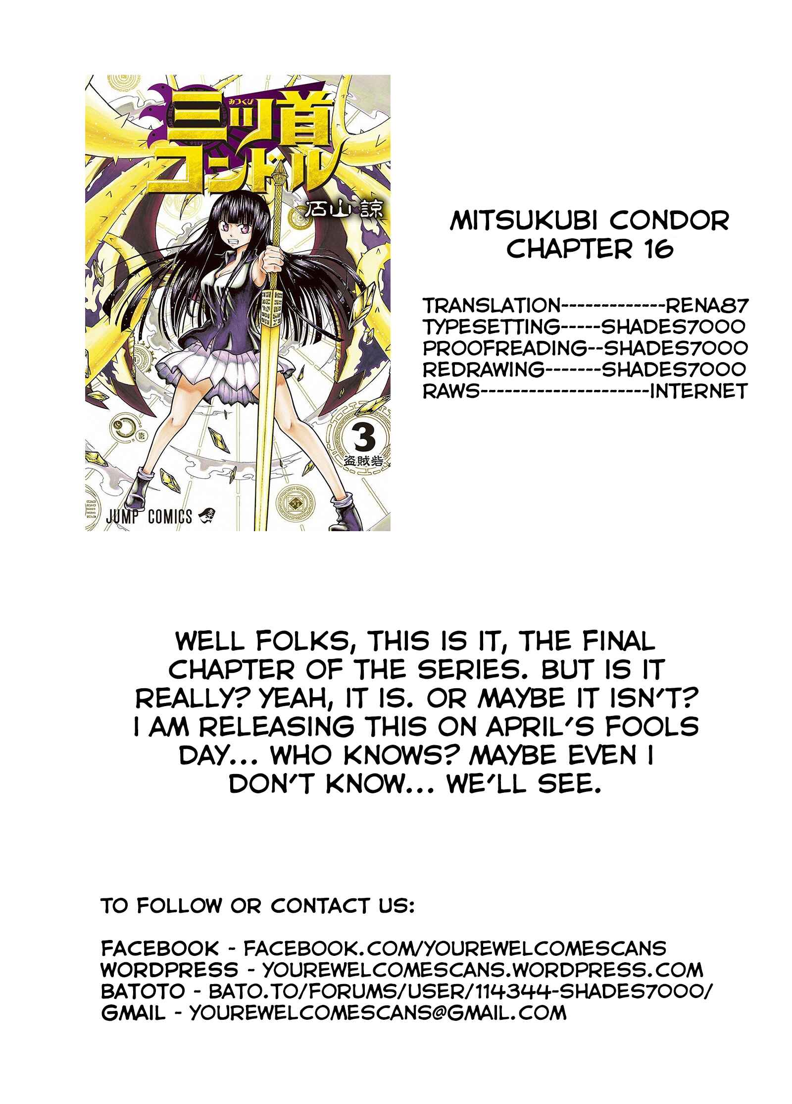 Page 19 Chapter 16 Mitsukubi Condor