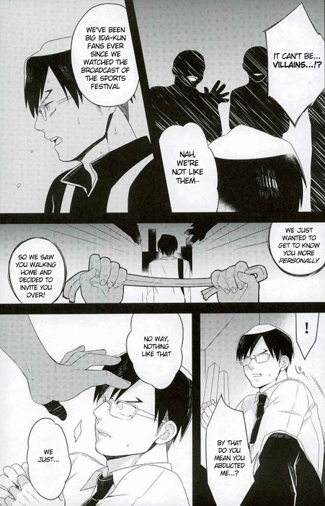 Page 4 Chapter Unknown_9c1a Boku no Hero Academia - Iida-kuns Emergency Exit (Doujinshi)