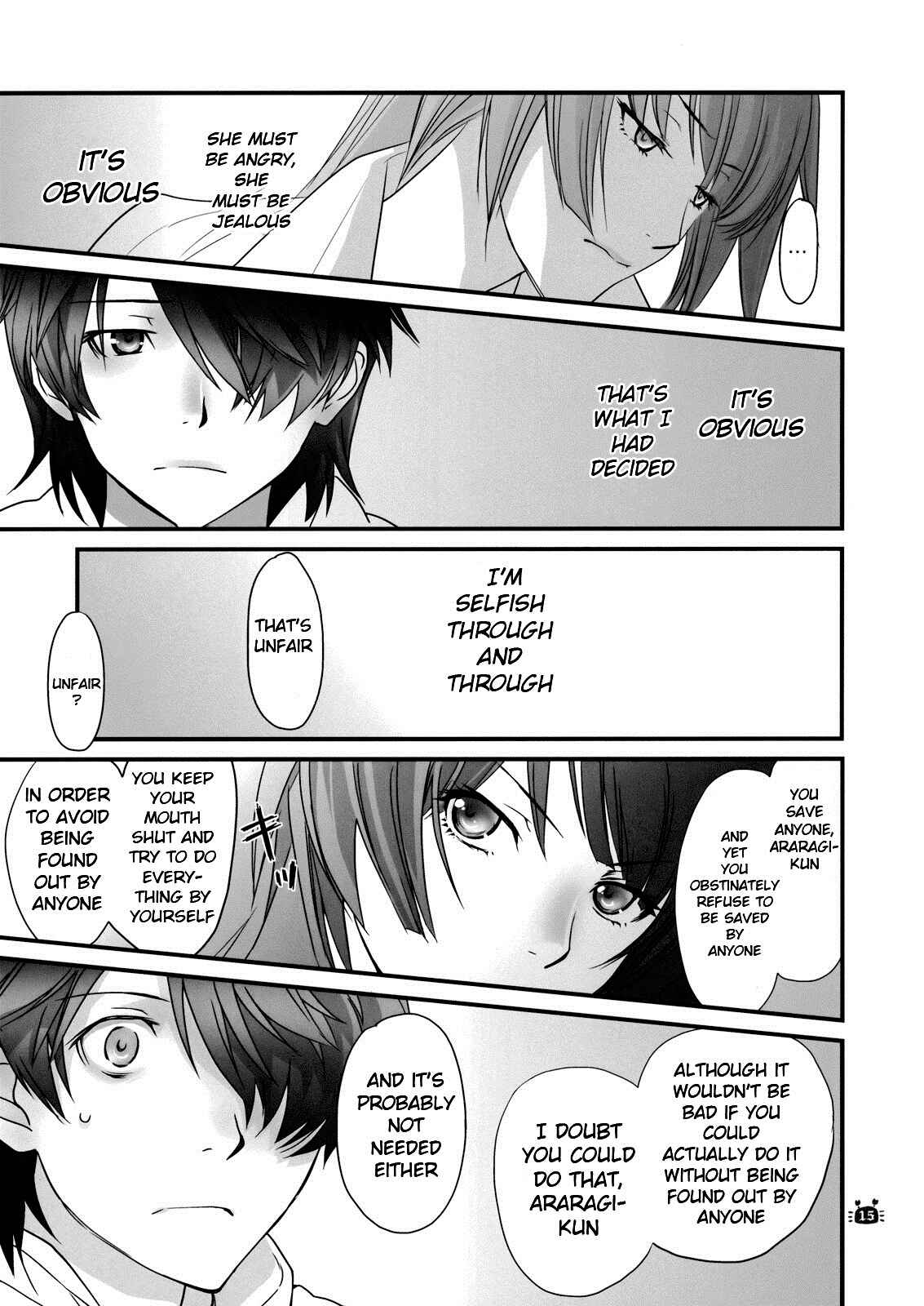 Page 14 Chapter 2 Bakemonogatari - Hitagi Vamps (Doujinshi)