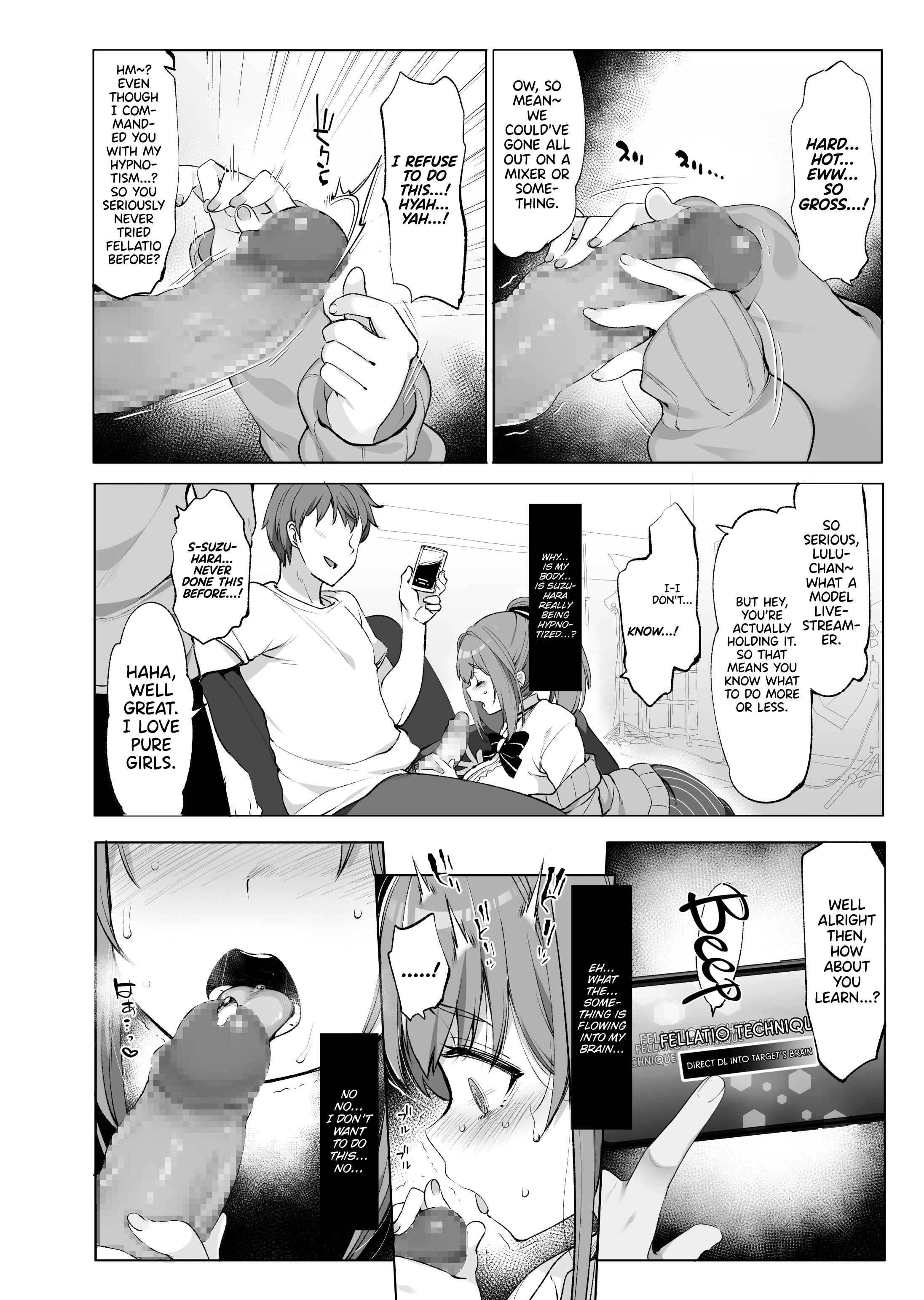Page 8 Chapter Unknown_9a41 Nijisanji - Suzuhara Lulu to Himitsu no Saimin Appli (Doujinshi)