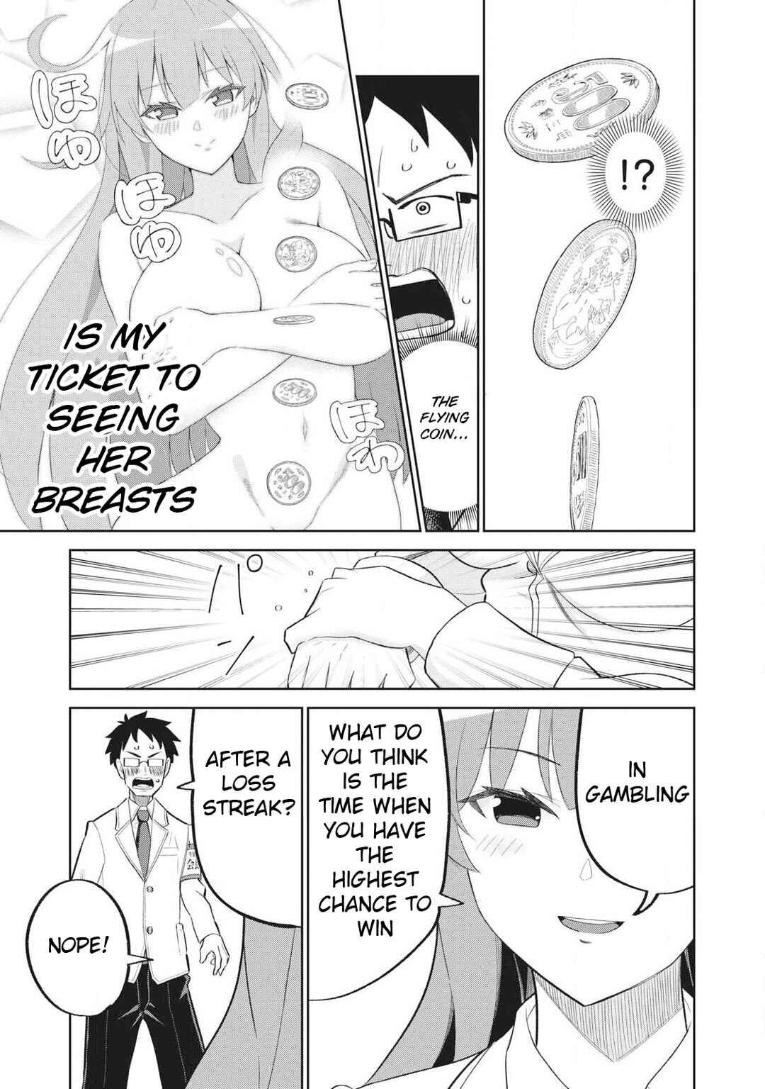 Page 19 Chapter Unknown_886a 99.9% no Kakuritsu de Oppai wo Misete Kureru Hanashi