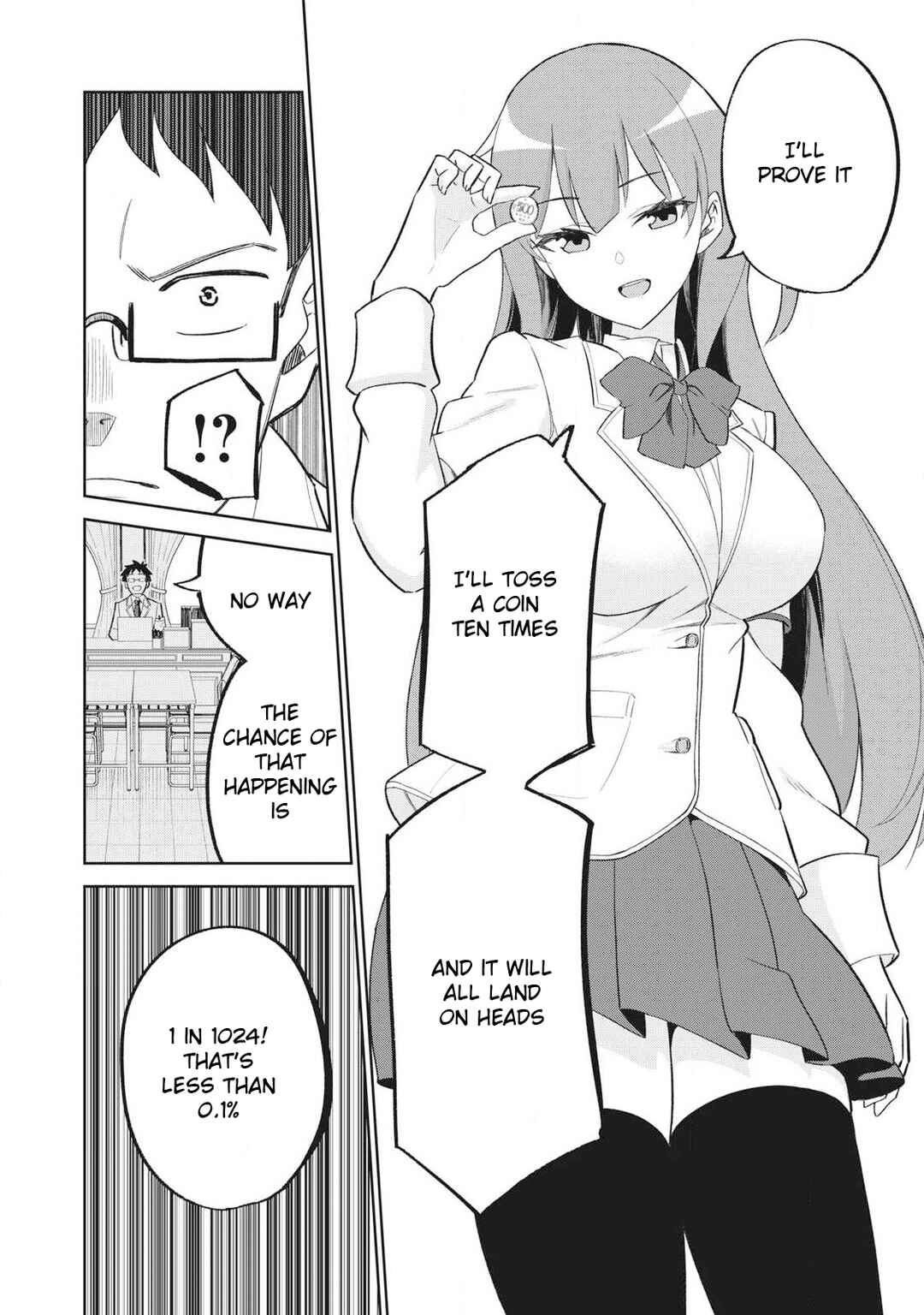 Page 4 Chapter Unknown_886a 99.9% no Kakuritsu de Oppai wo Misete Kureru Hanashi