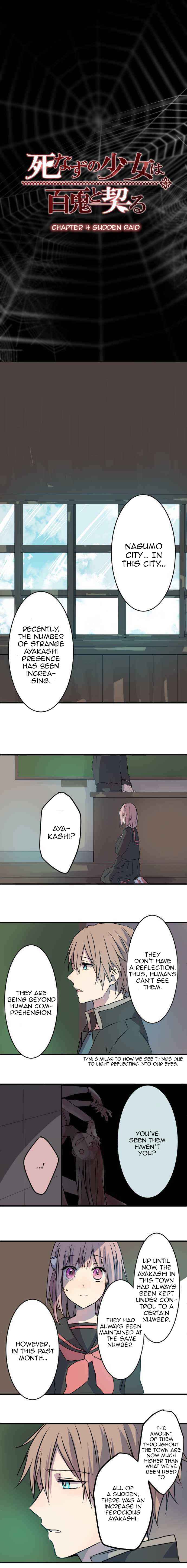 Page 1 Chapter 4 The Immortal Girl and Her Contract With the Hundred Demons
