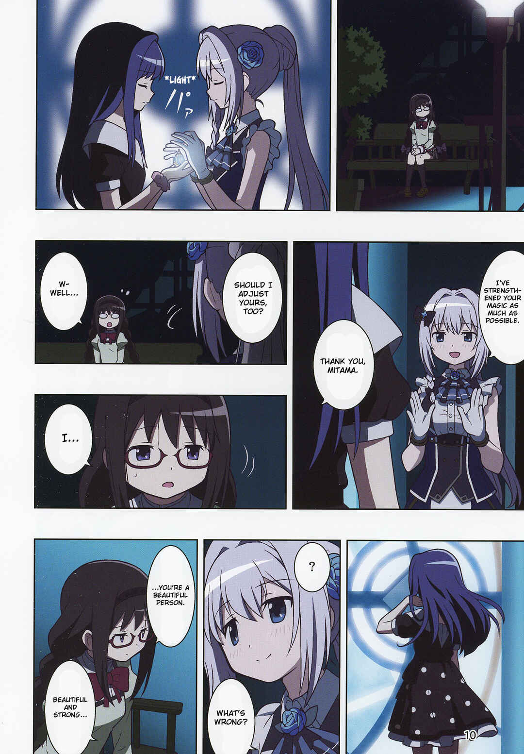 Page 12 Chapter 1 Magia Record: Puella Magi Madoka★Magica Side Story - The Lost Reincarnation (Doujinshi)