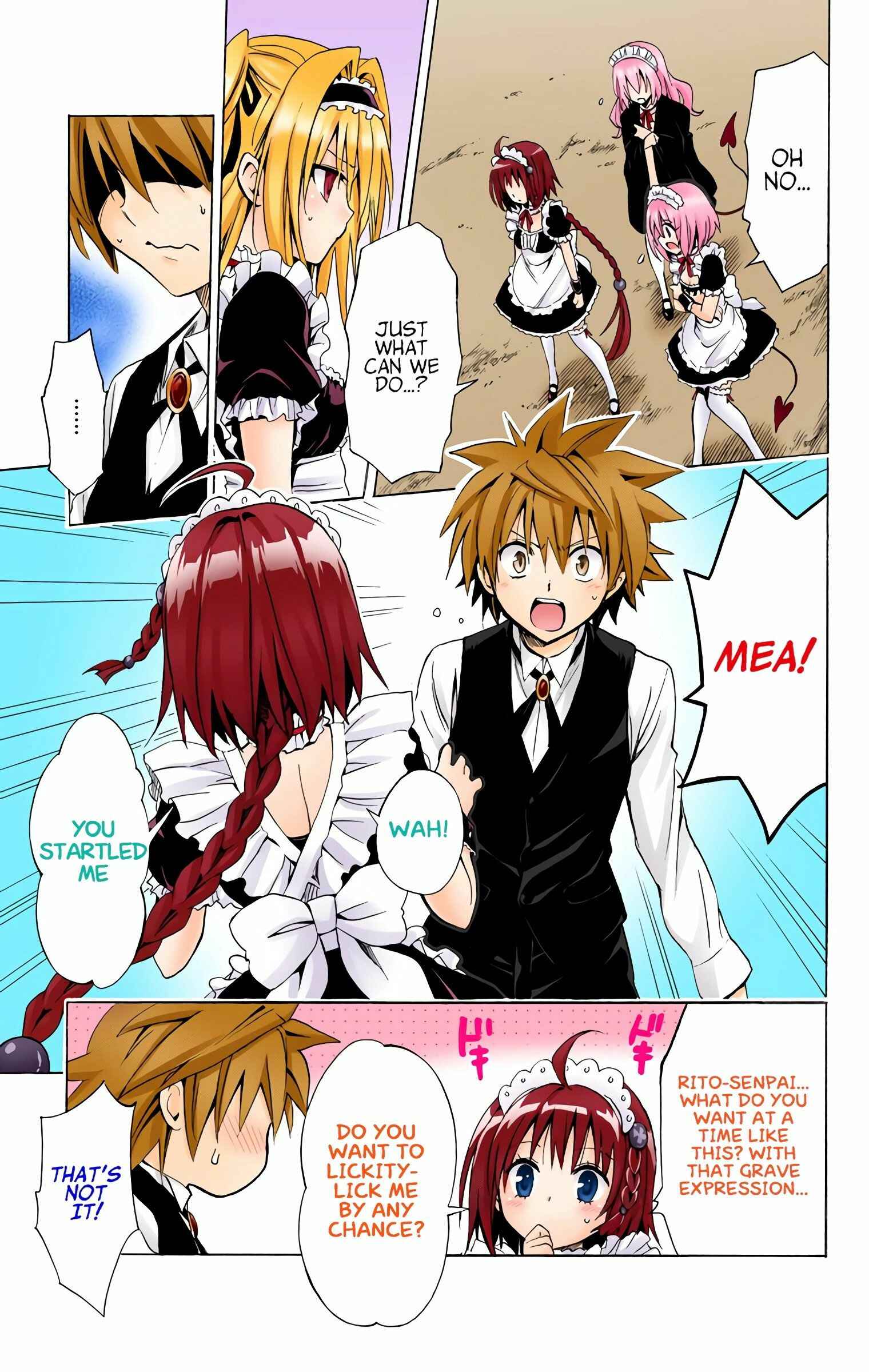 Page 35 Chapter 32 To Love Ru Darkness (Official Colored)