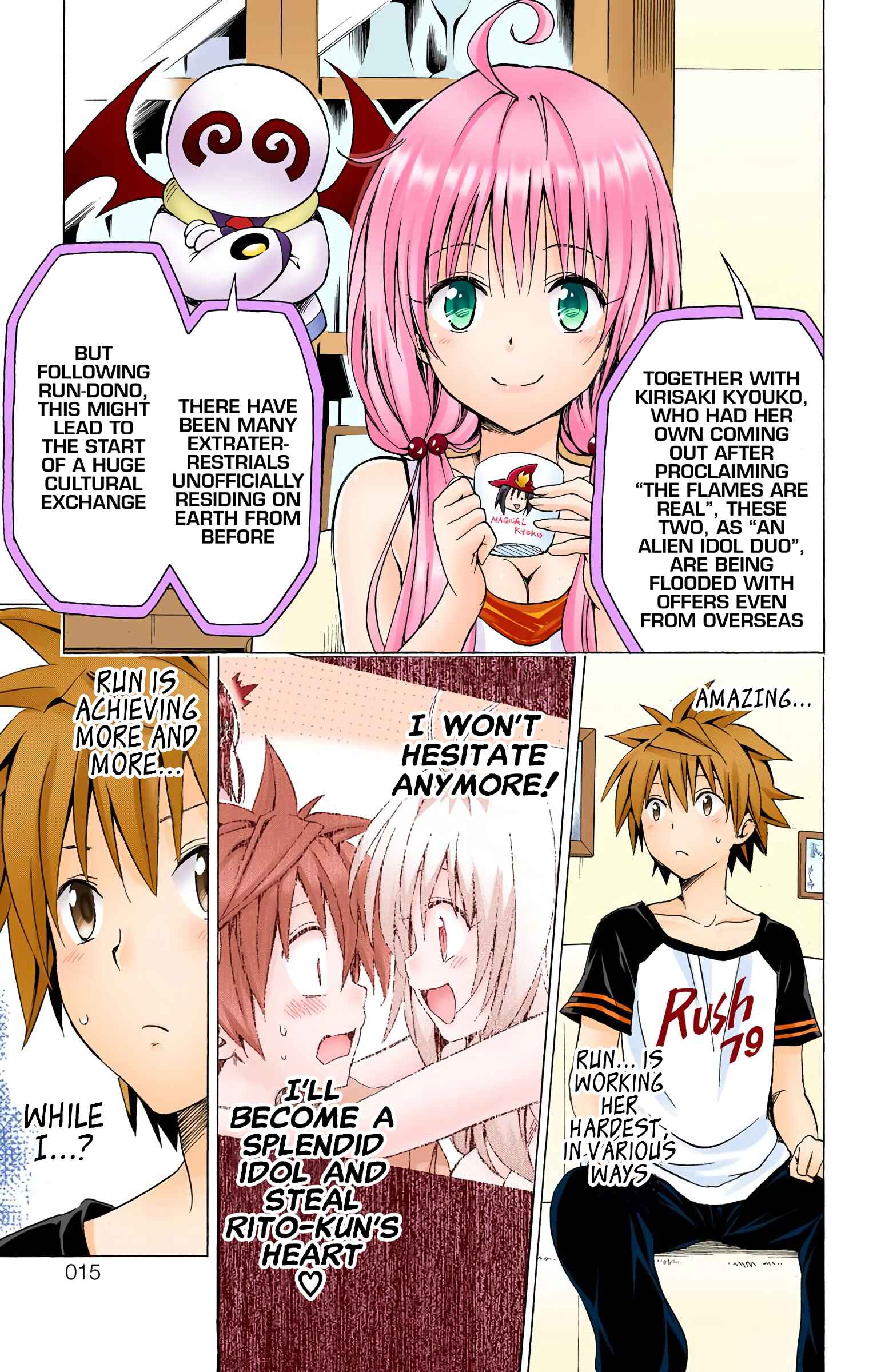 Page 8 Chapter 68 To Love Ru Darkness (Official Colored)