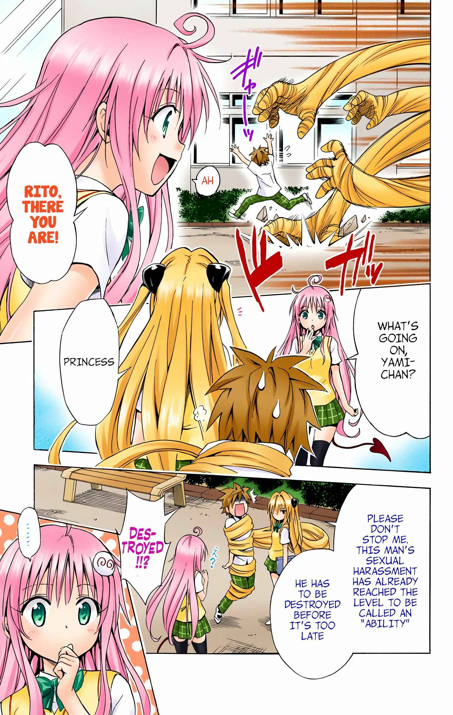 Page 7 Chapter 34 To Love Ru Darkness (Official Colored)