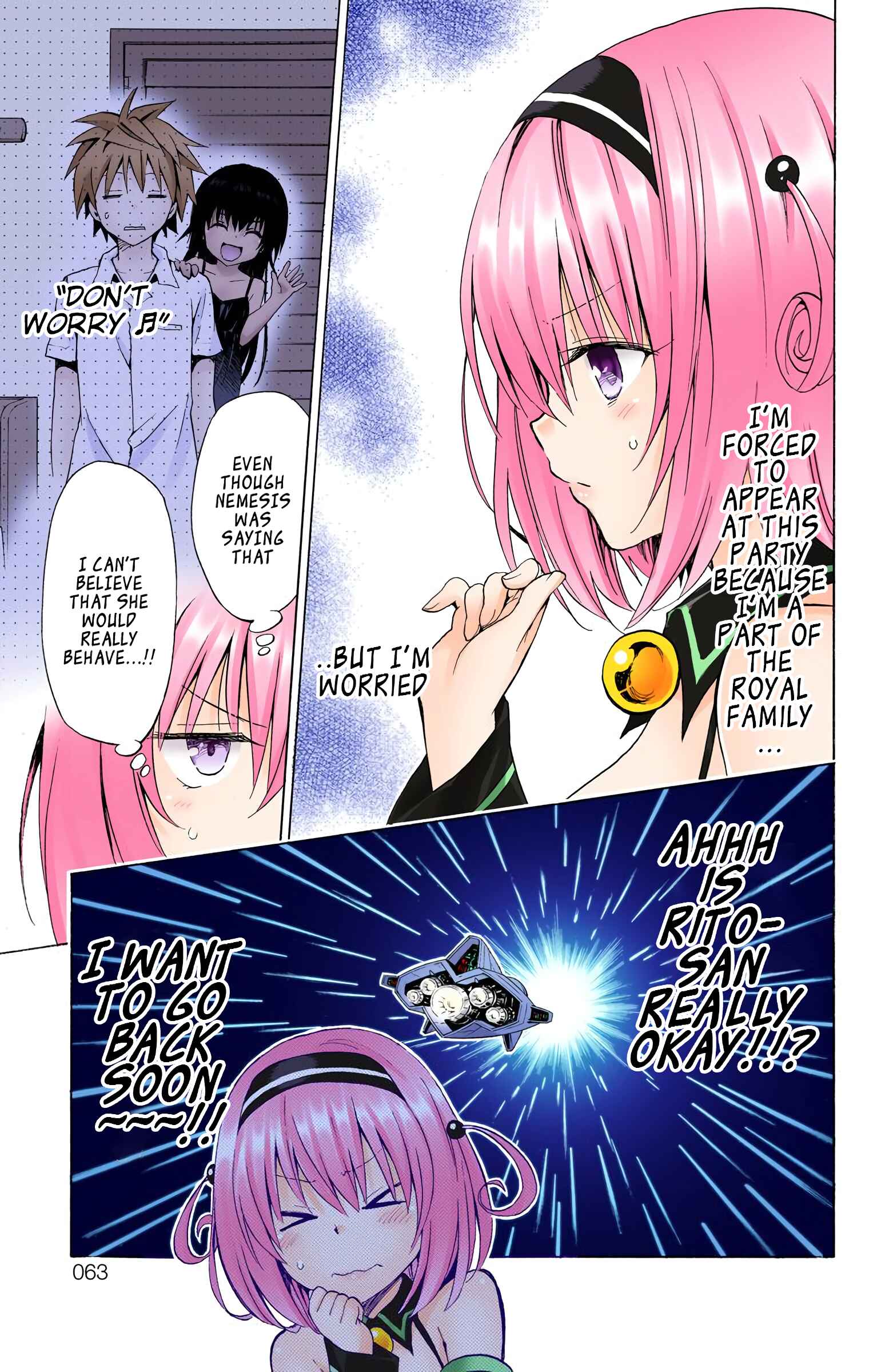 Page 15 Chapter 69 To Love Ru Darkness (Official Colored)
