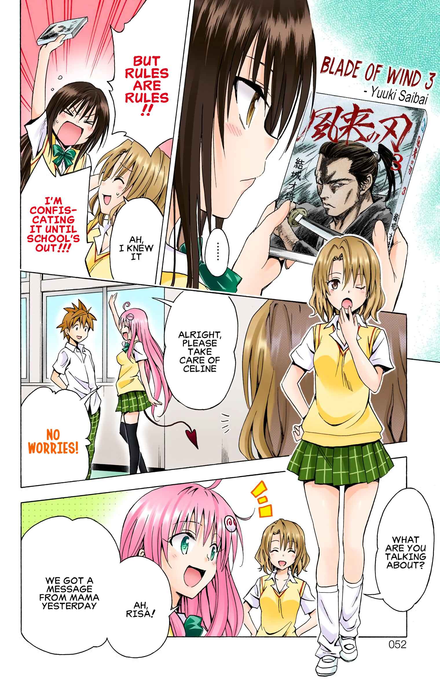 Page 4 Chapter 69 To Love Ru Darkness (Official Colored)