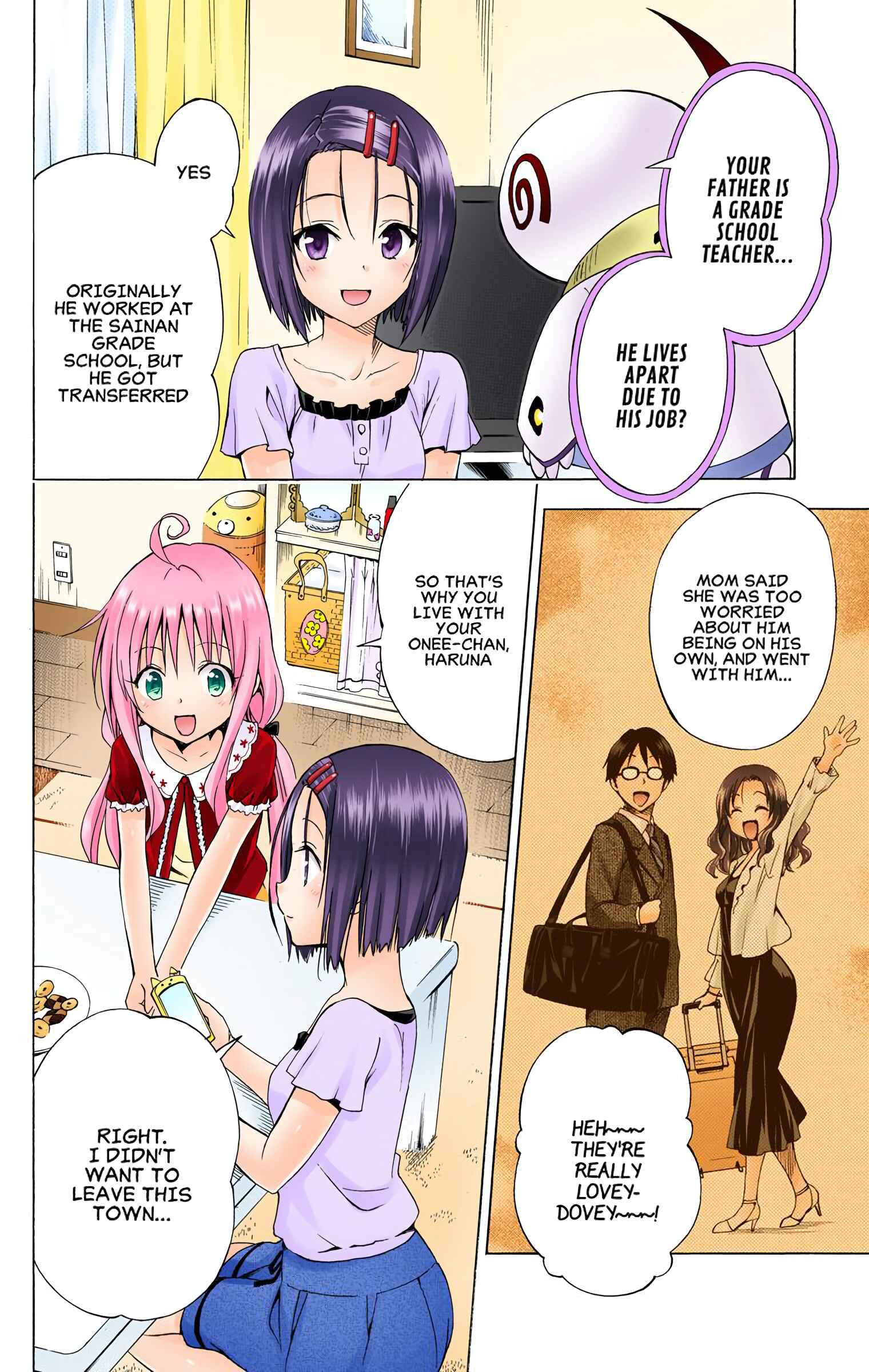 Page 12 Chapter 54 To Love Ru Darkness (Official Colored)